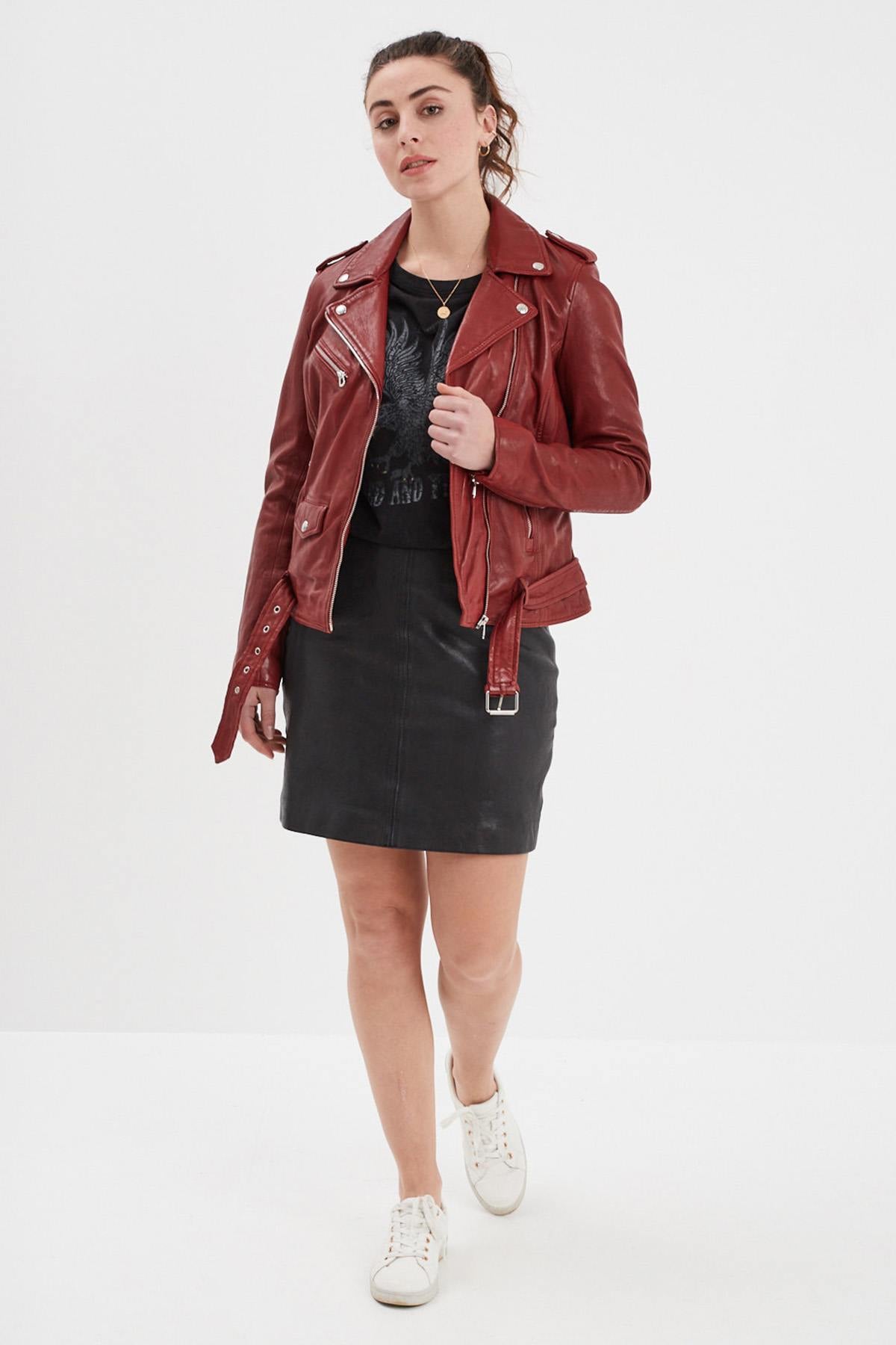Damen Jacke Rose Garden PAULA LAMB VITA RED CHILI — Ansicht 2