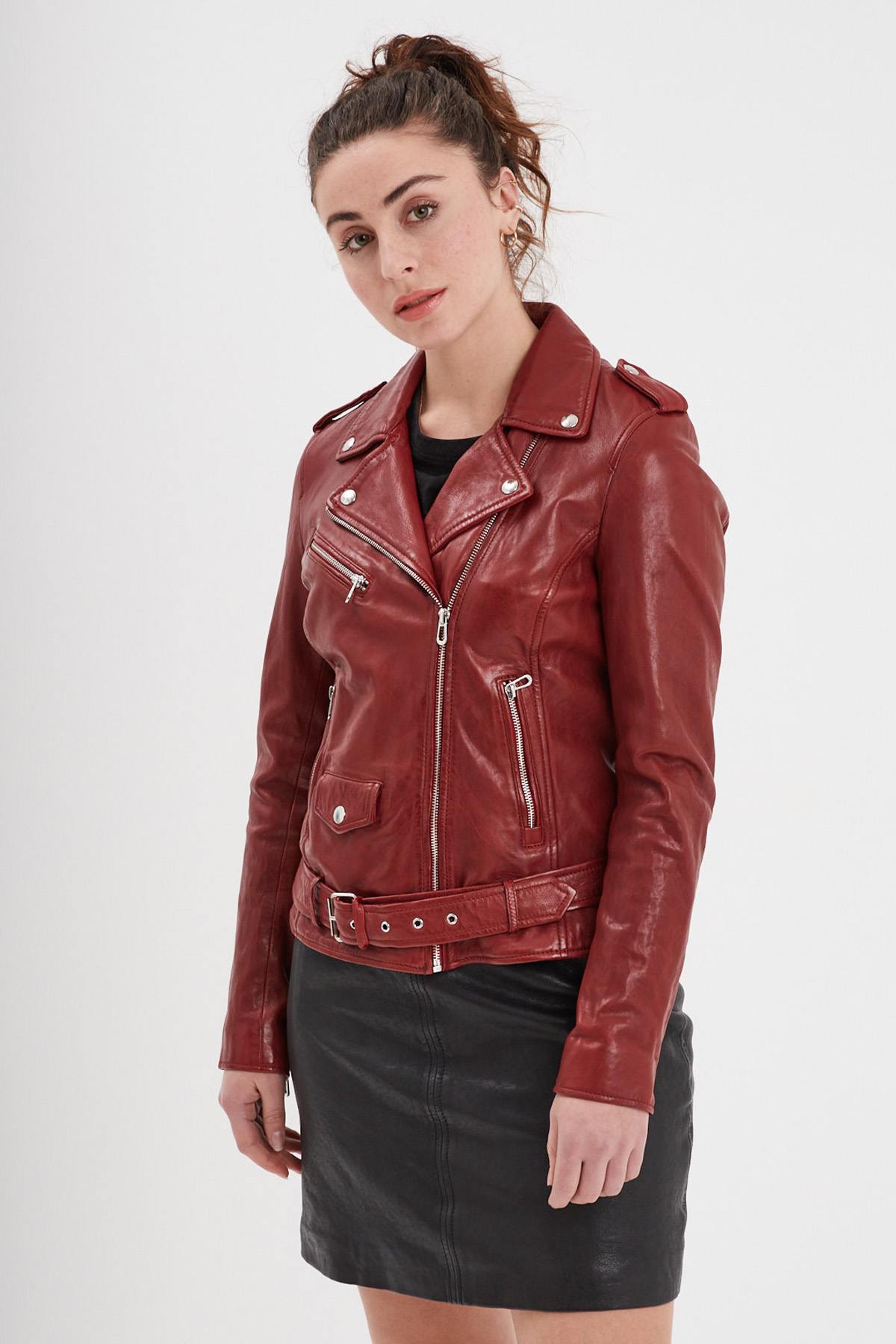 Damen Jacke Rose Garden PAULA LAMB VITA RED CHILI — Ansicht 4