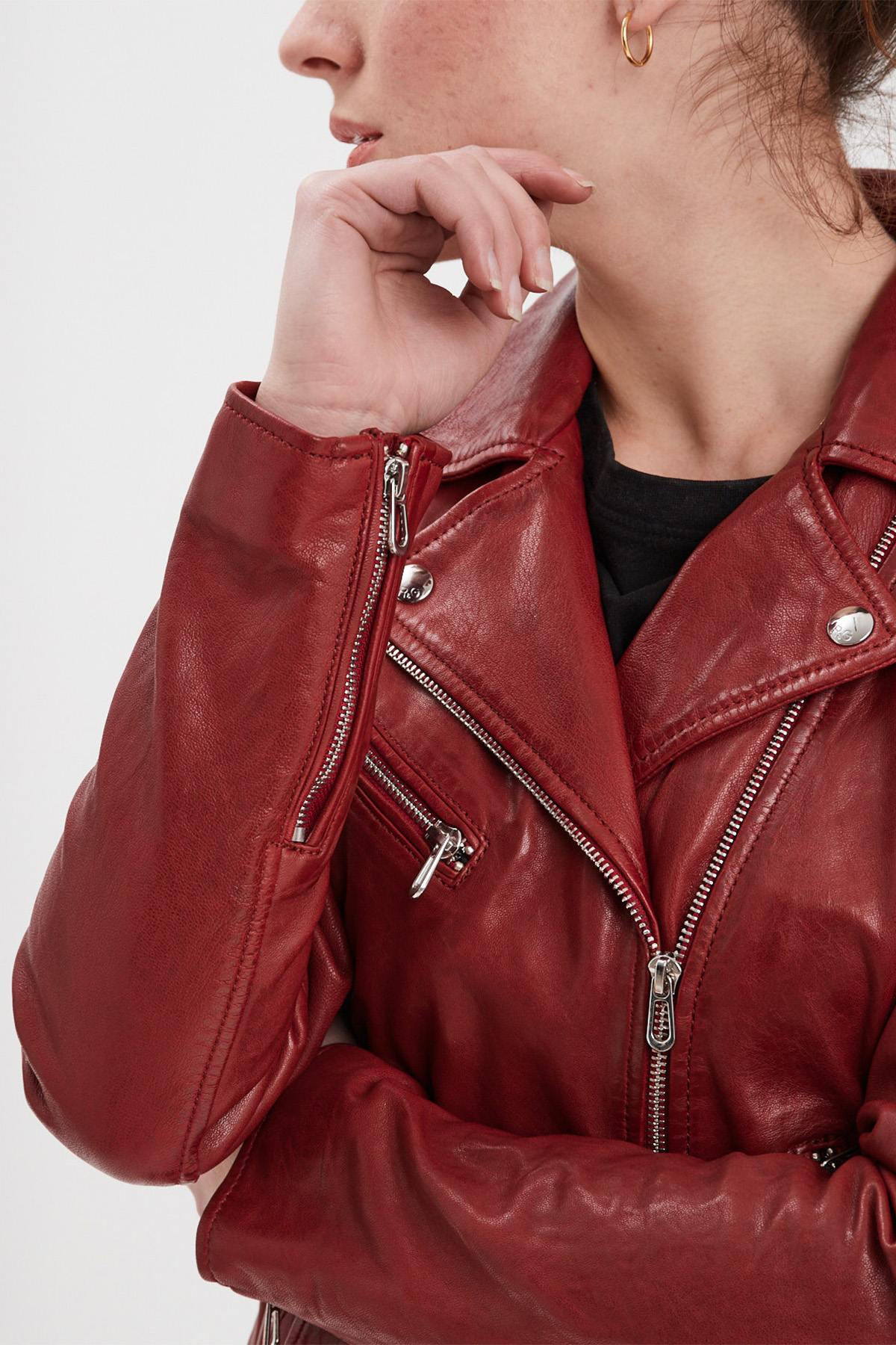 Damen Jacke Rose Garden PAULA LAMB VITA RED CHILI — Ansicht 3