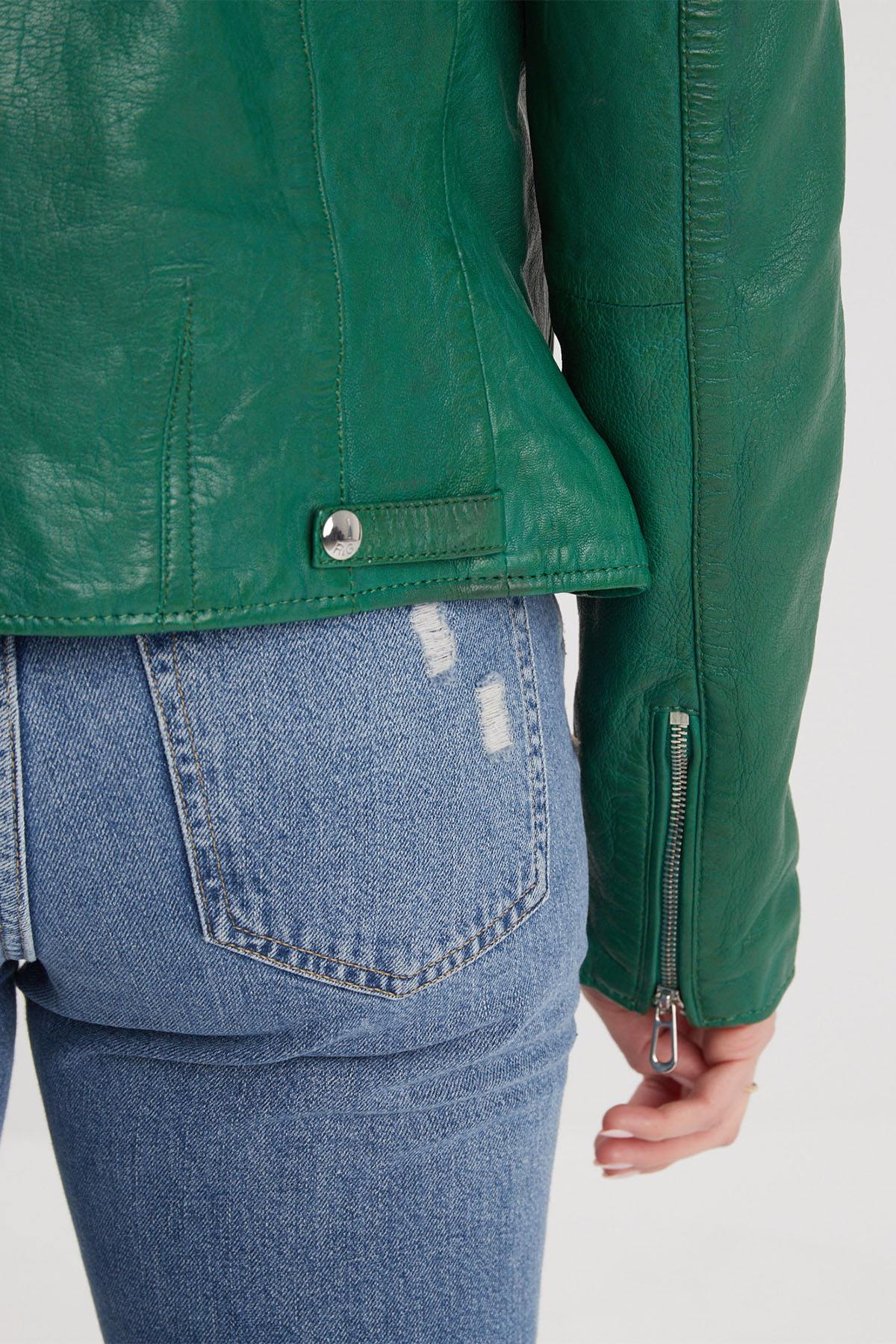 Damen Jacke Rose Garden OLYMPE LAMB VITA HOLLY GREEN — Ansicht 4