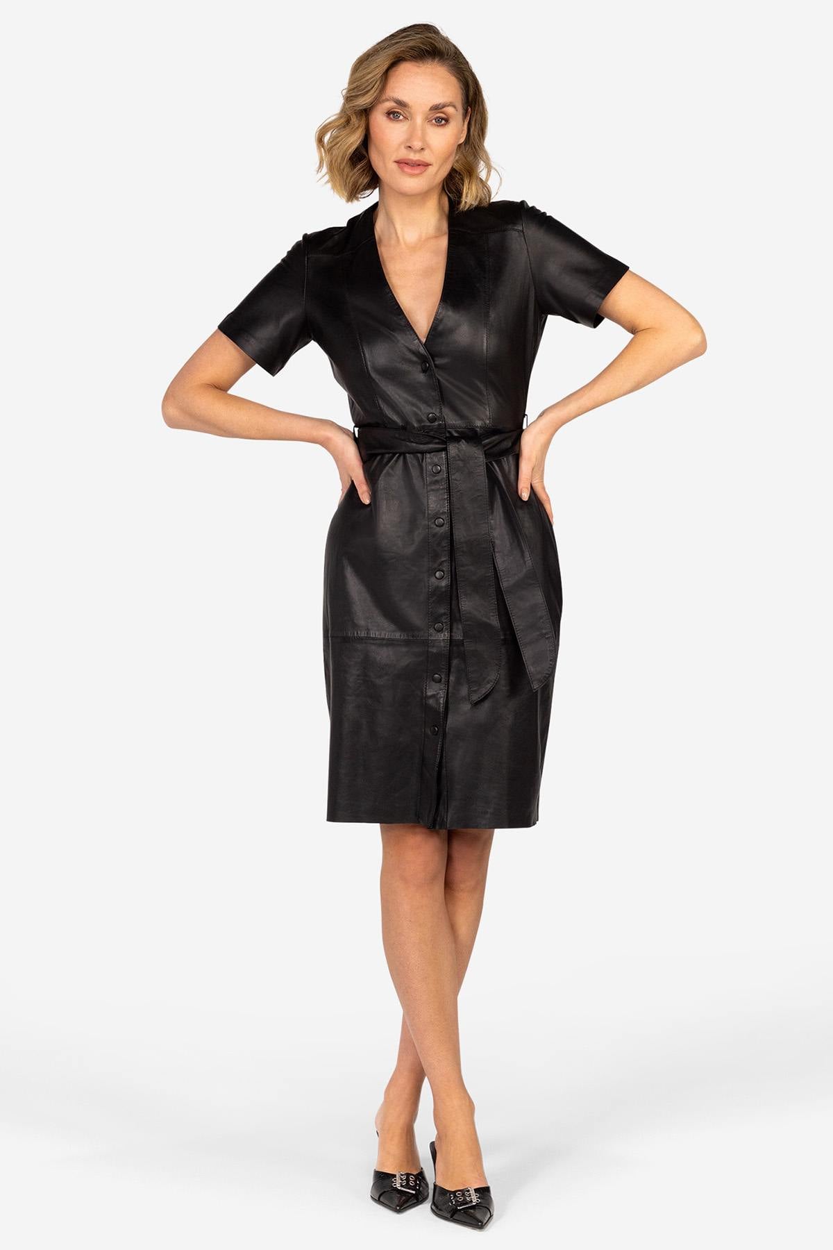 Falda/vestido Mujeres Ibana DORAMIA BLACK BLACK — vista 1