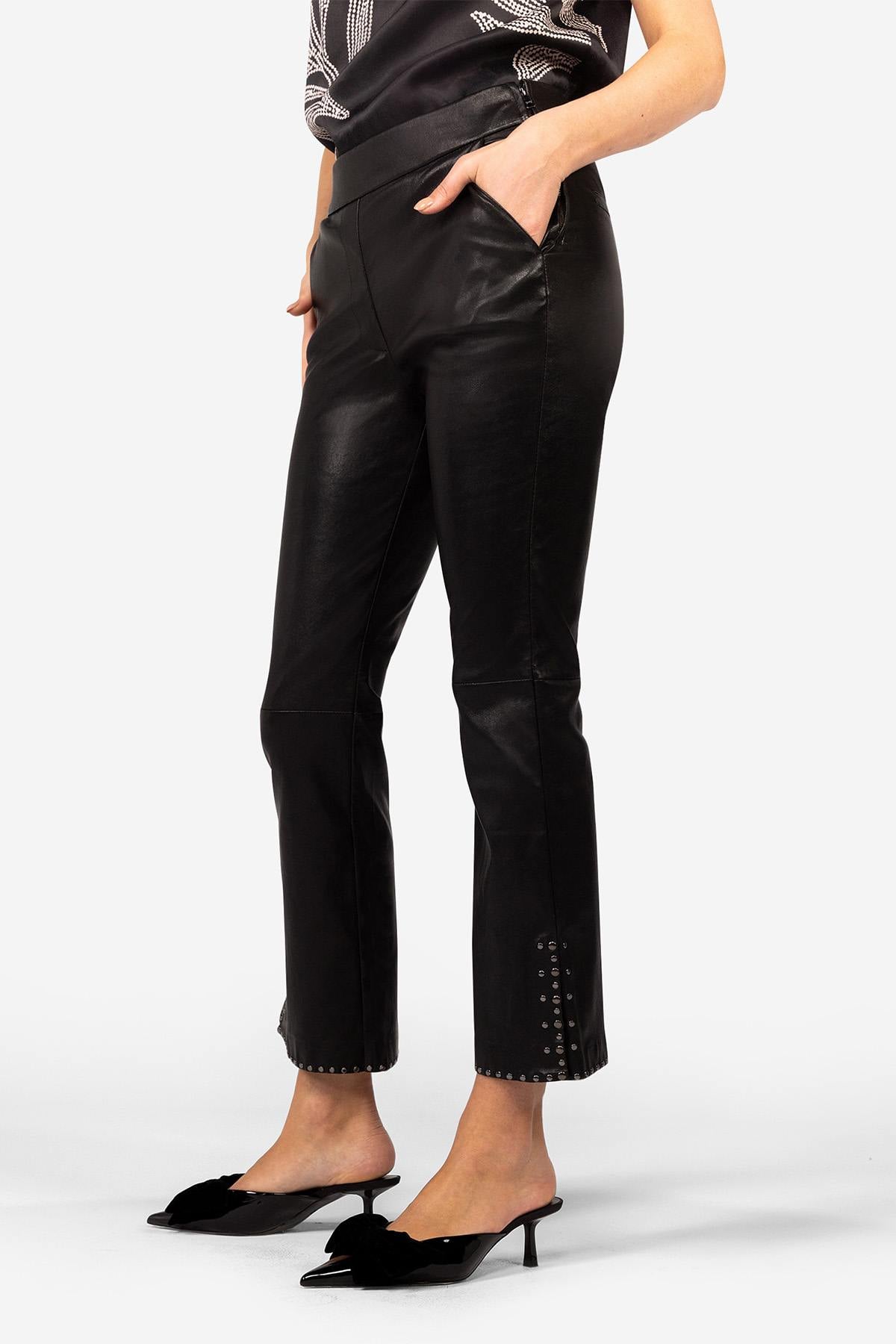 Pantaloni Donna Ibana PAGLA 1 BLACK — vista 1