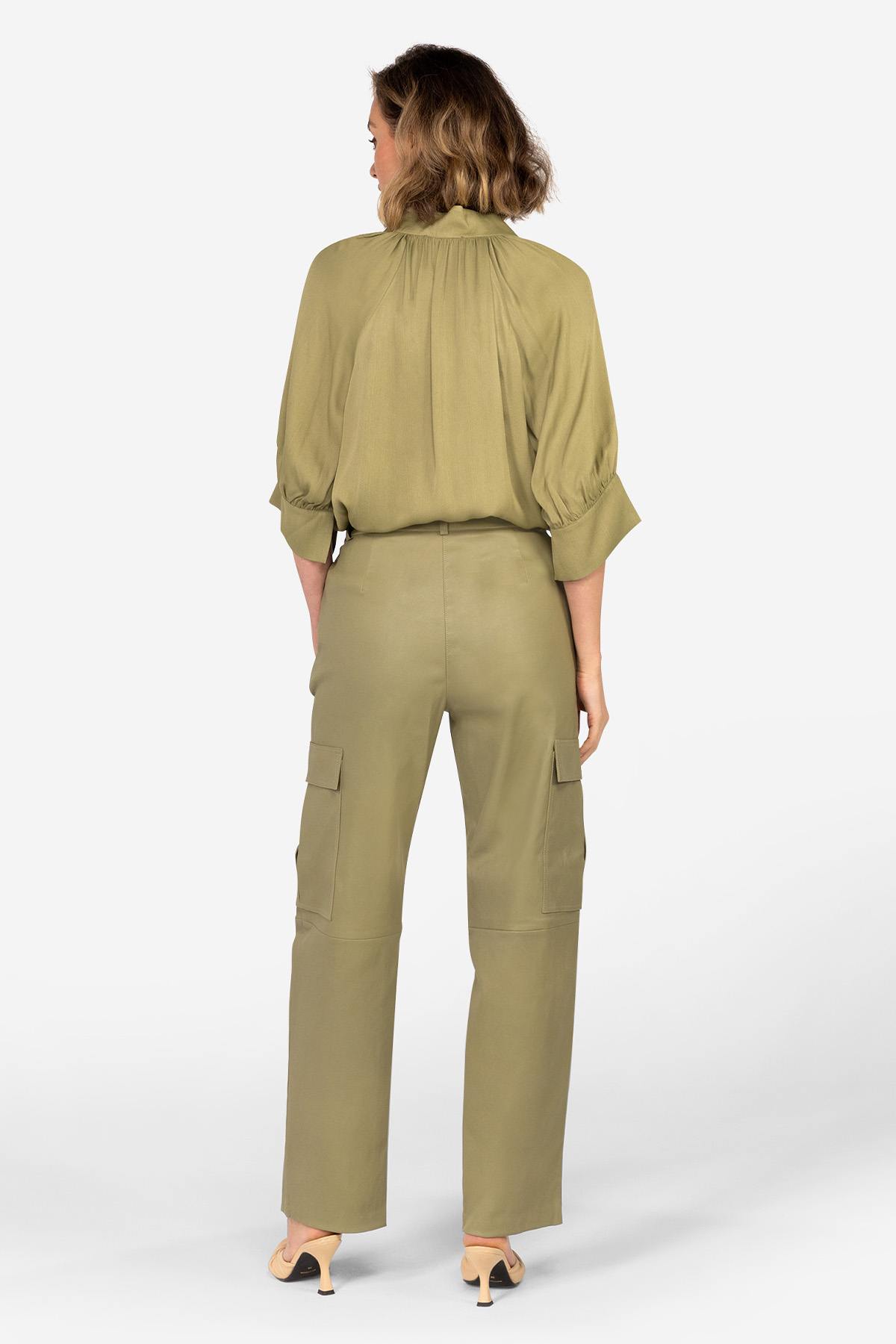 Damen Hose Ibana PLEUNI MOSS GREEN — Ansicht 7