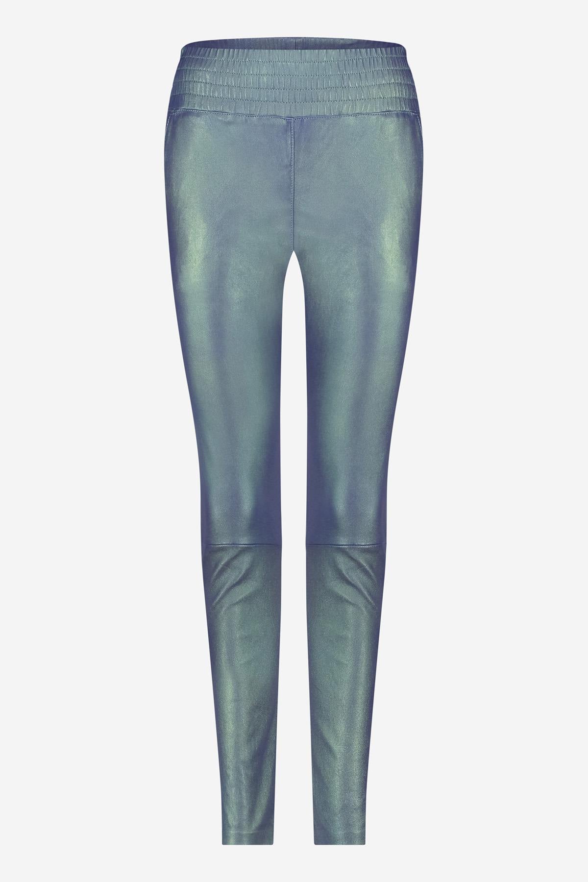 Pantalon Mujeres Ibana COLETTE METALLIC 897 SHAGREEN — vista 2