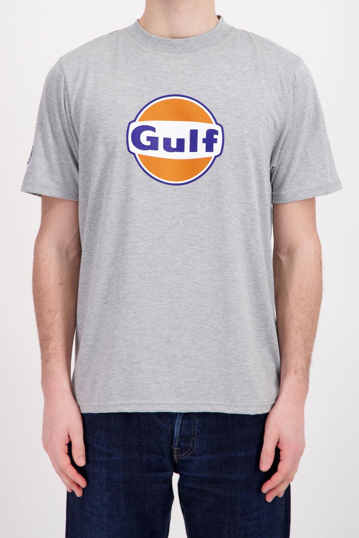 Tee Shirt Homme Gulf TEE SHIRT TSM05-450 GREY MELANGE — vue 1