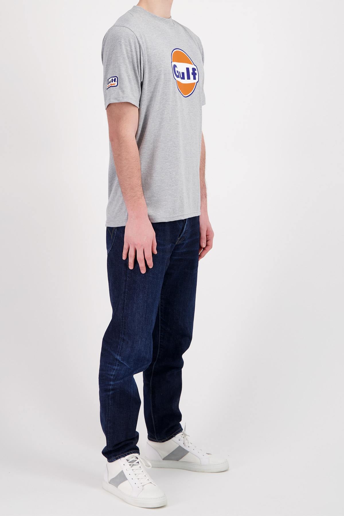 Tee Shirt Homme Gulf TEE SHIRT TSM05-450 GREY MELANGE — vue 3