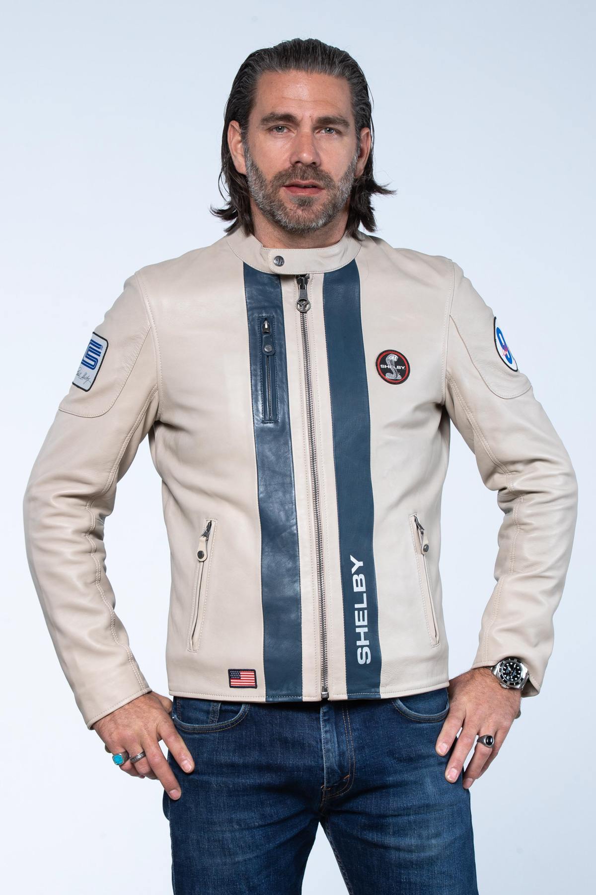 Chaqueta Hombre Carroll Shelby SHELBY MEN ECRU — vista 8