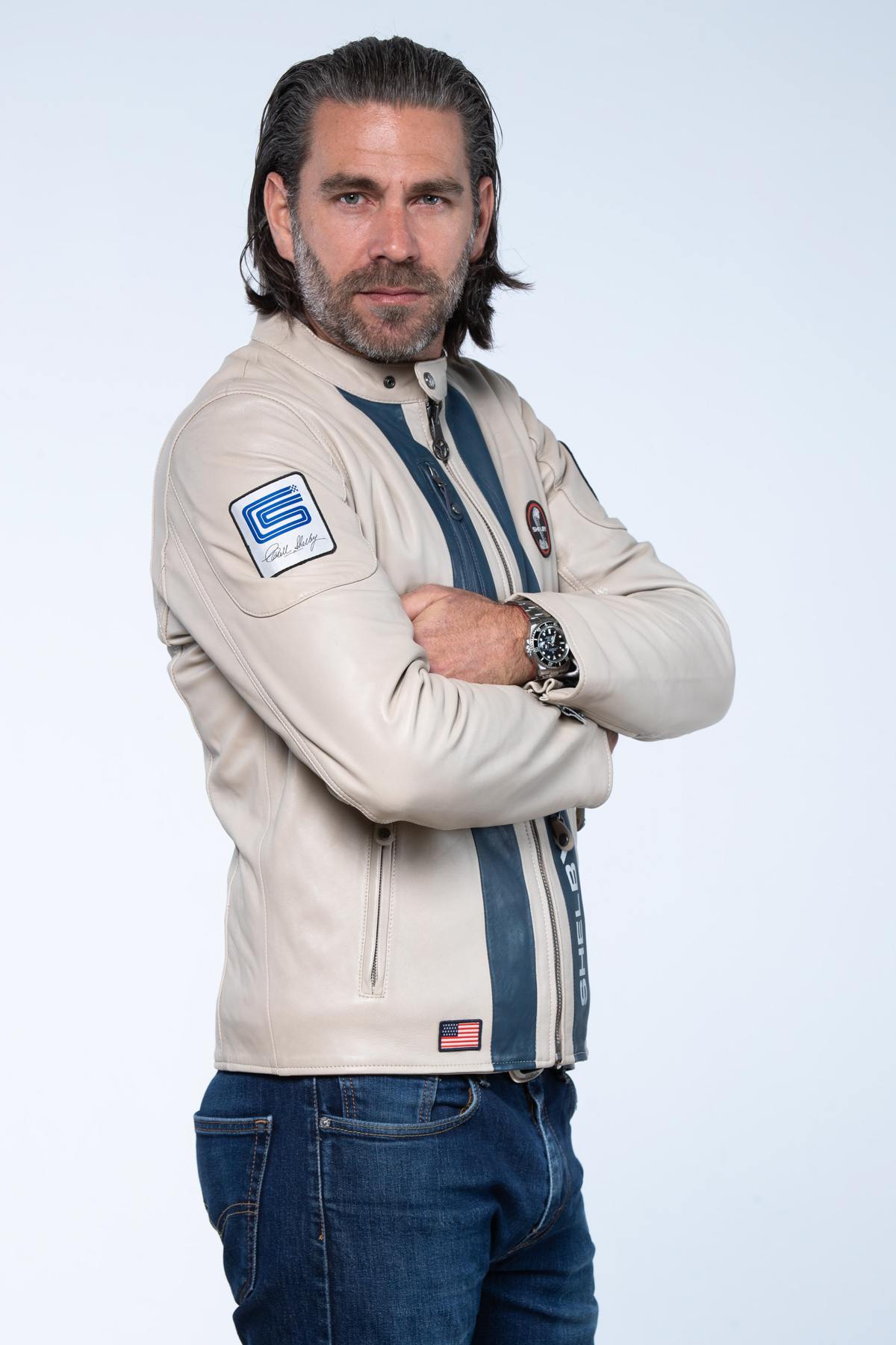 Chaqueta Hombre Carroll Shelby SHELBY MEN ECRU — vista 3