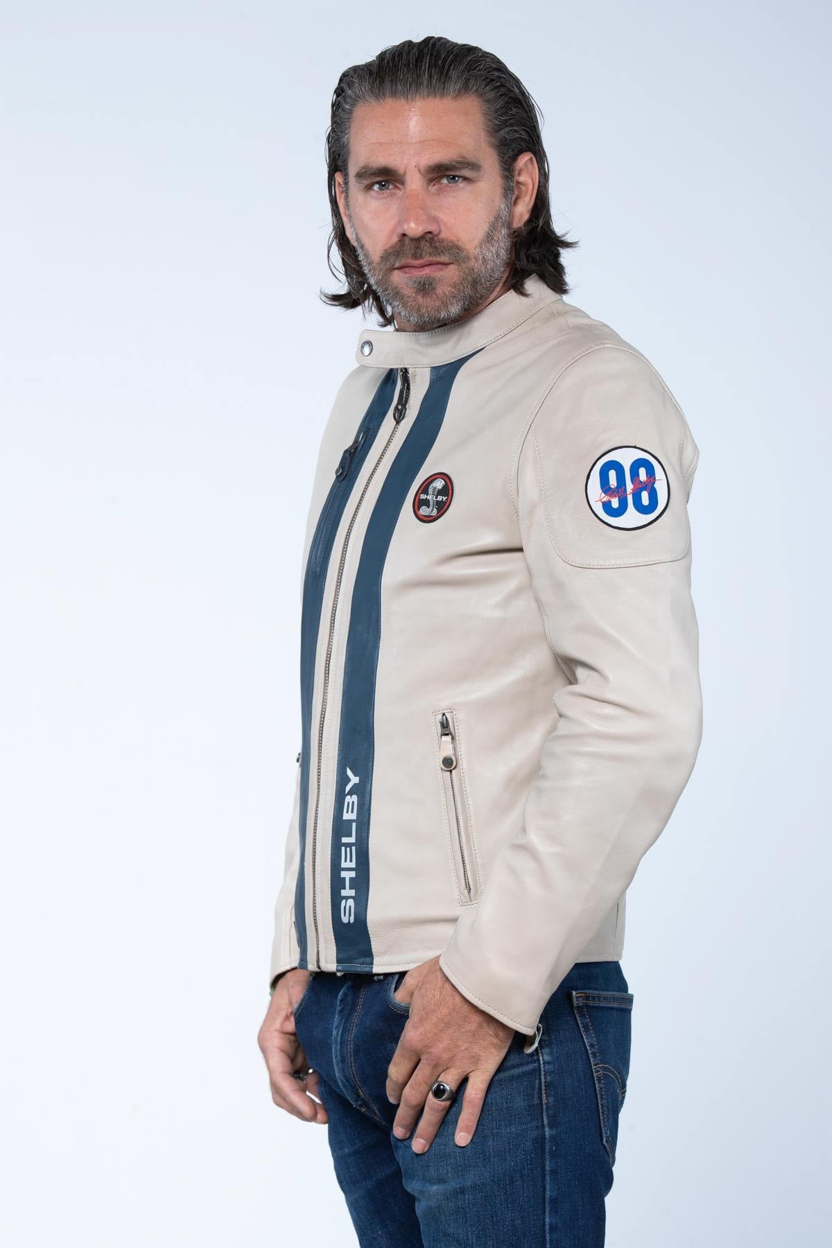 Chaqueta Hombre Carroll Shelby SHELBY MEN ECRU — vista 5