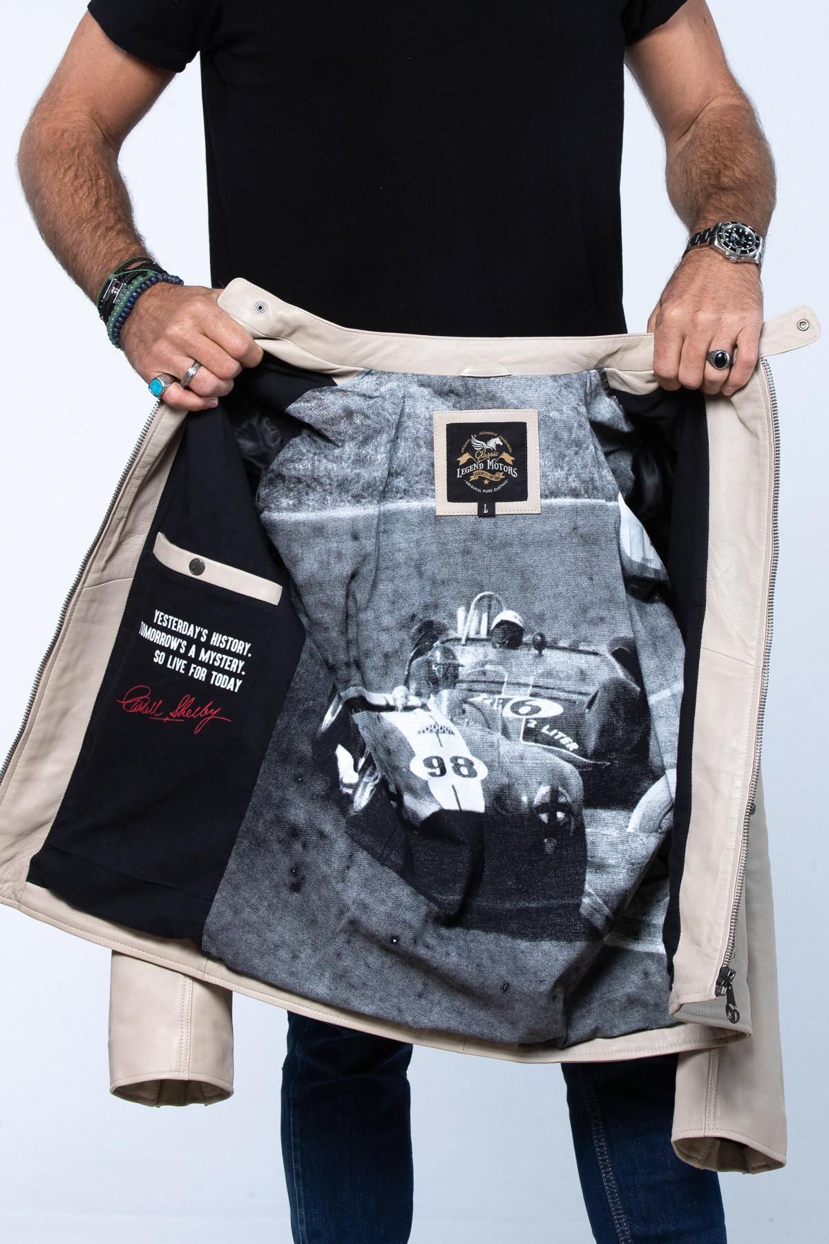 Chaqueta Hombre Carroll Shelby SHELBY MEN ECRU — vista 4