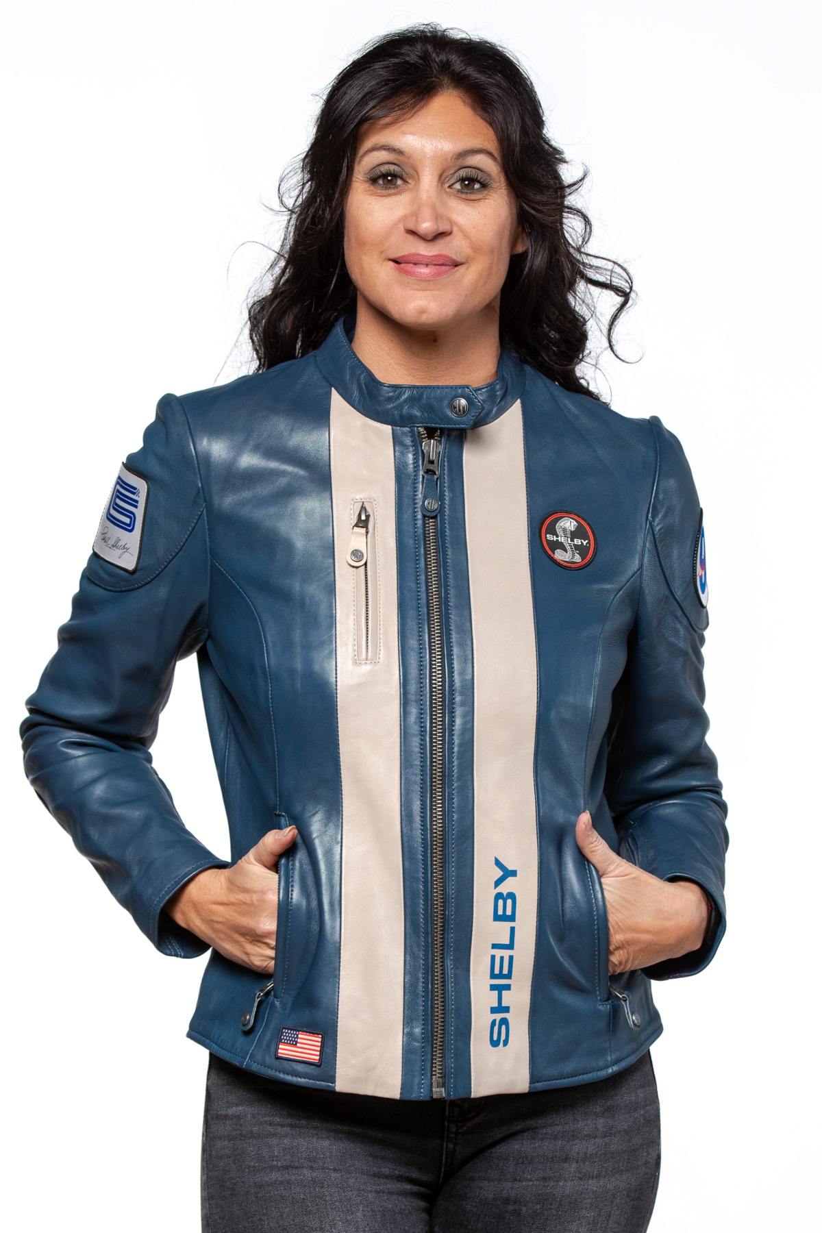 Chaqueta Mujeres Carroll Shelby SHELBY WOMEN ROYAL BLUE — vista 4