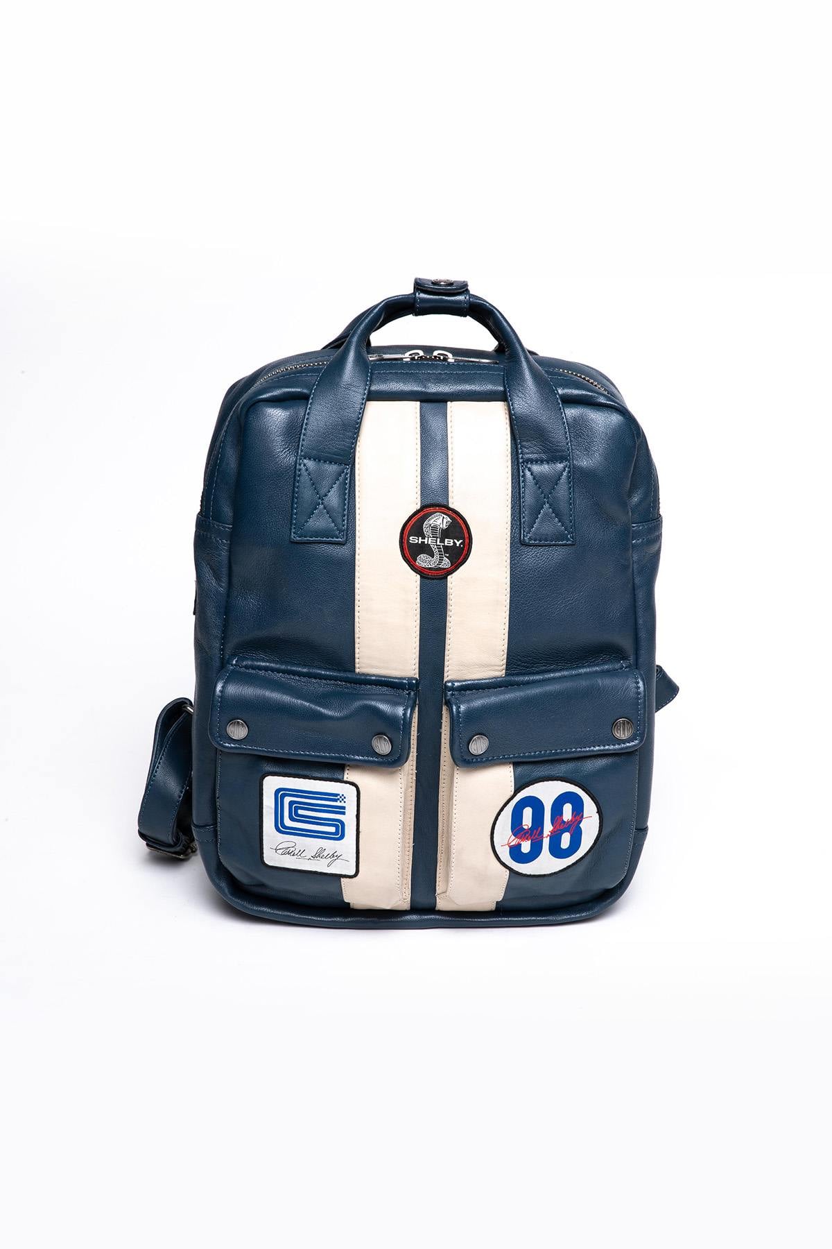 Borse Uomo Carroll Shelby GT40 BACKPACK ROYAL BLUE — vista 2