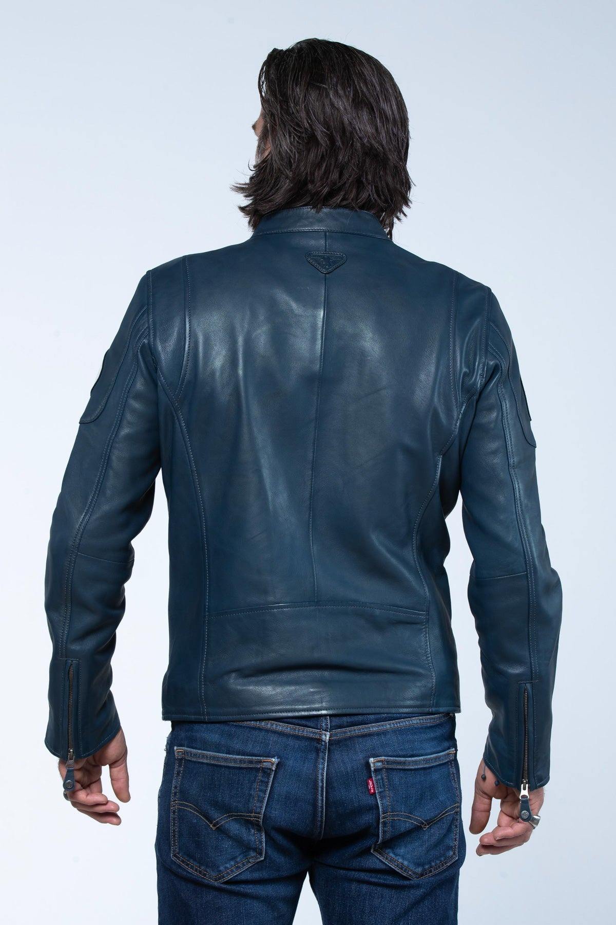 Chaqueta Hombre Carroll Shelby SHELBY MEN ROYAL BLUE — vista 4