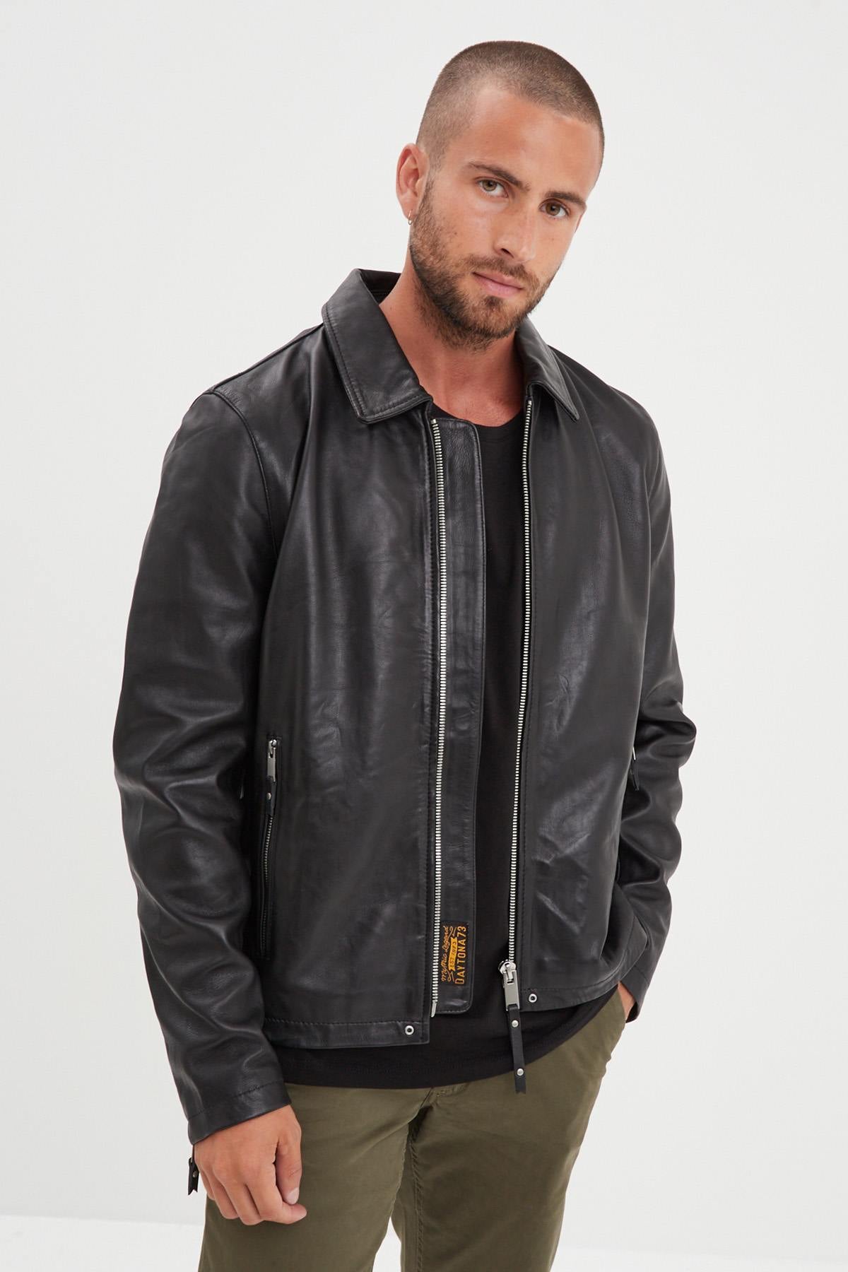 Blouson Homme Daytona SIMER SHEEP DUTTI BLACK — vue 3