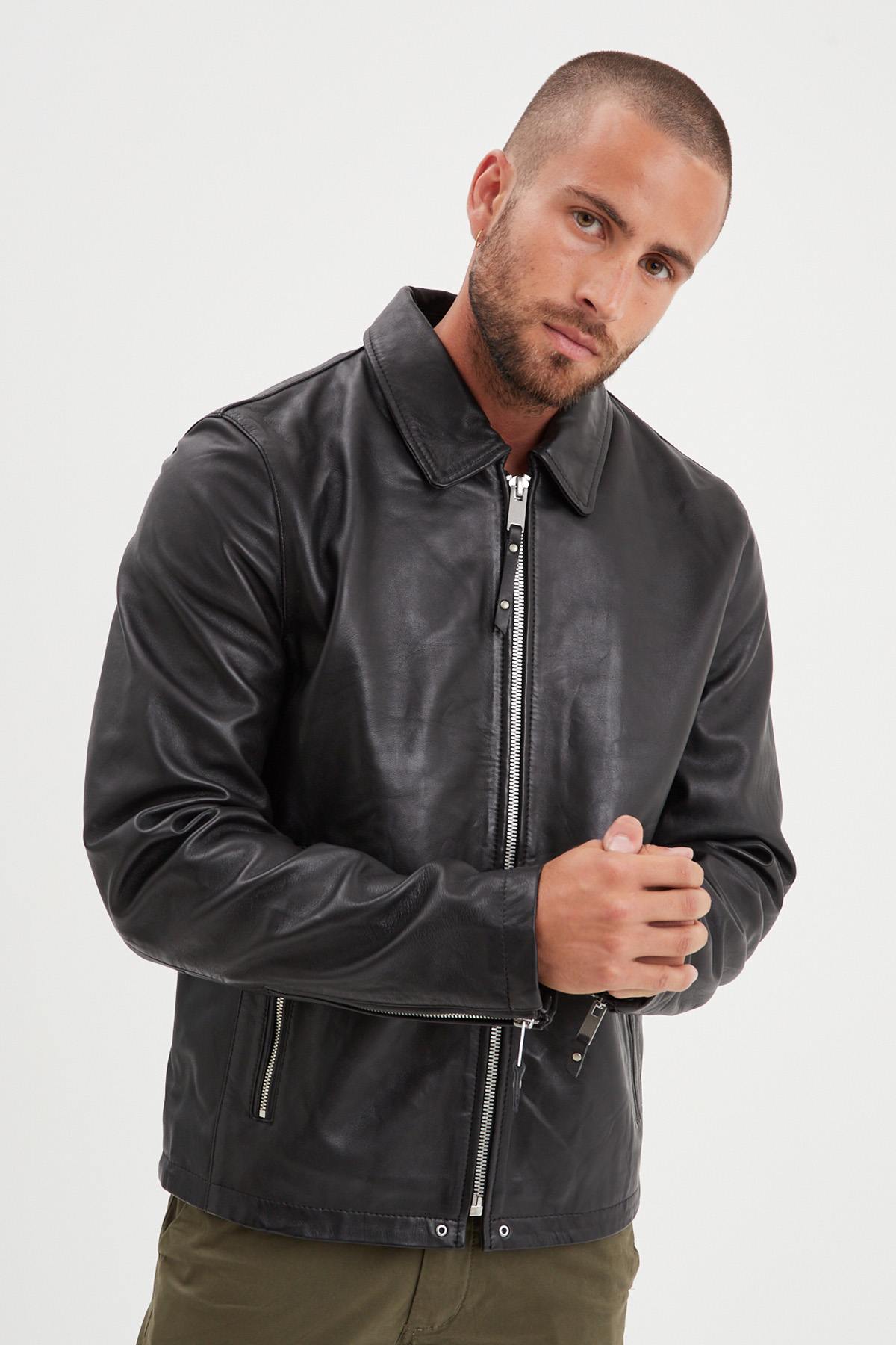 Blouson Homme Daytona SIMER SHEEP DUTTI BLACK — vue 1