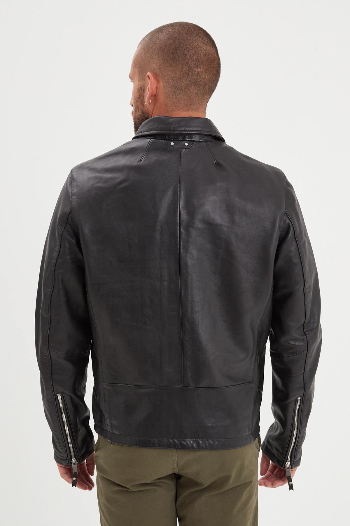 Blouson Homme Daytona SIMER SHEEP DUTTI BLACK — vue 4