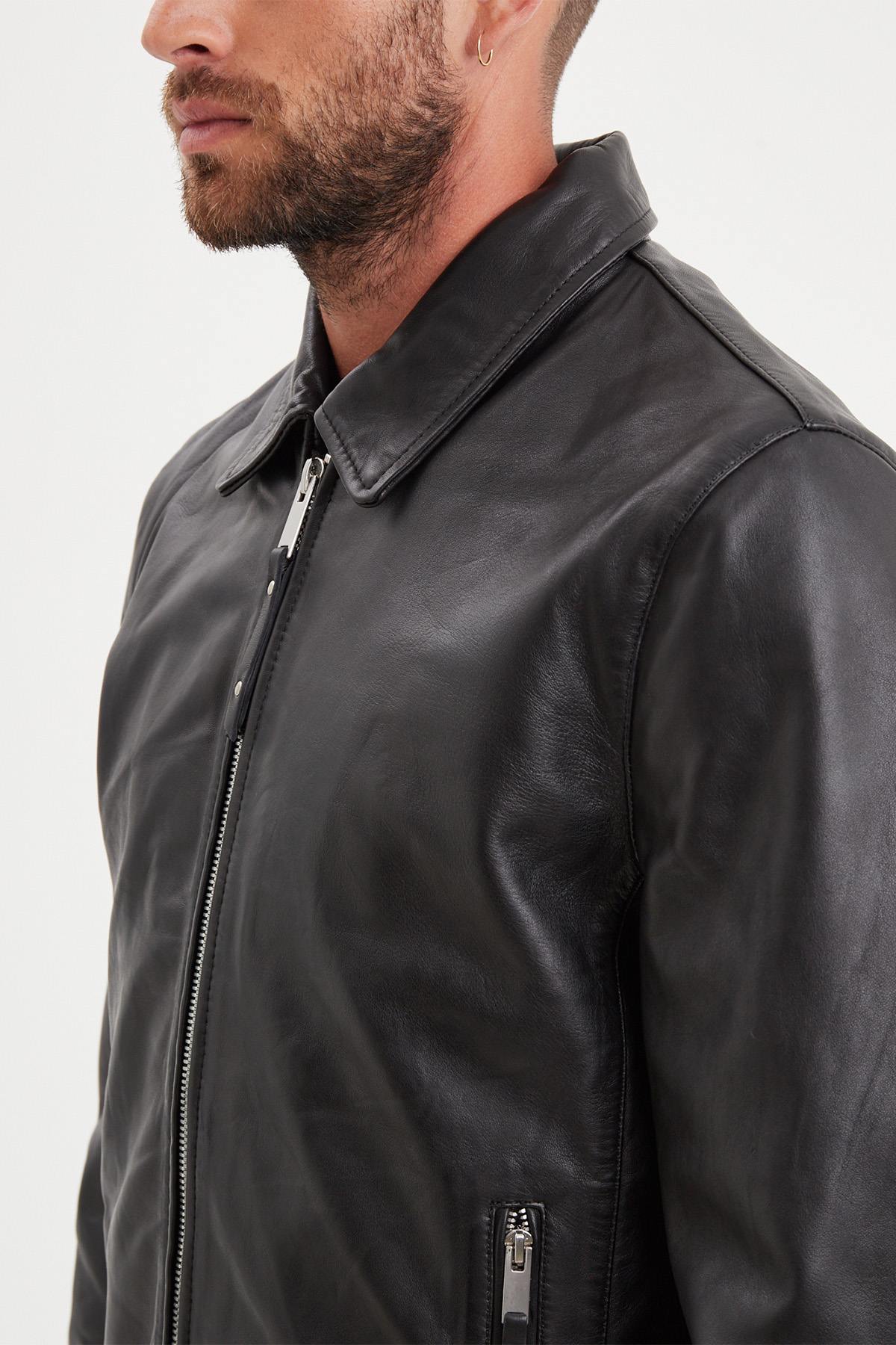 Blouson Homme Daytona SIMER SHEEP DUTTI BLACK — vue 7