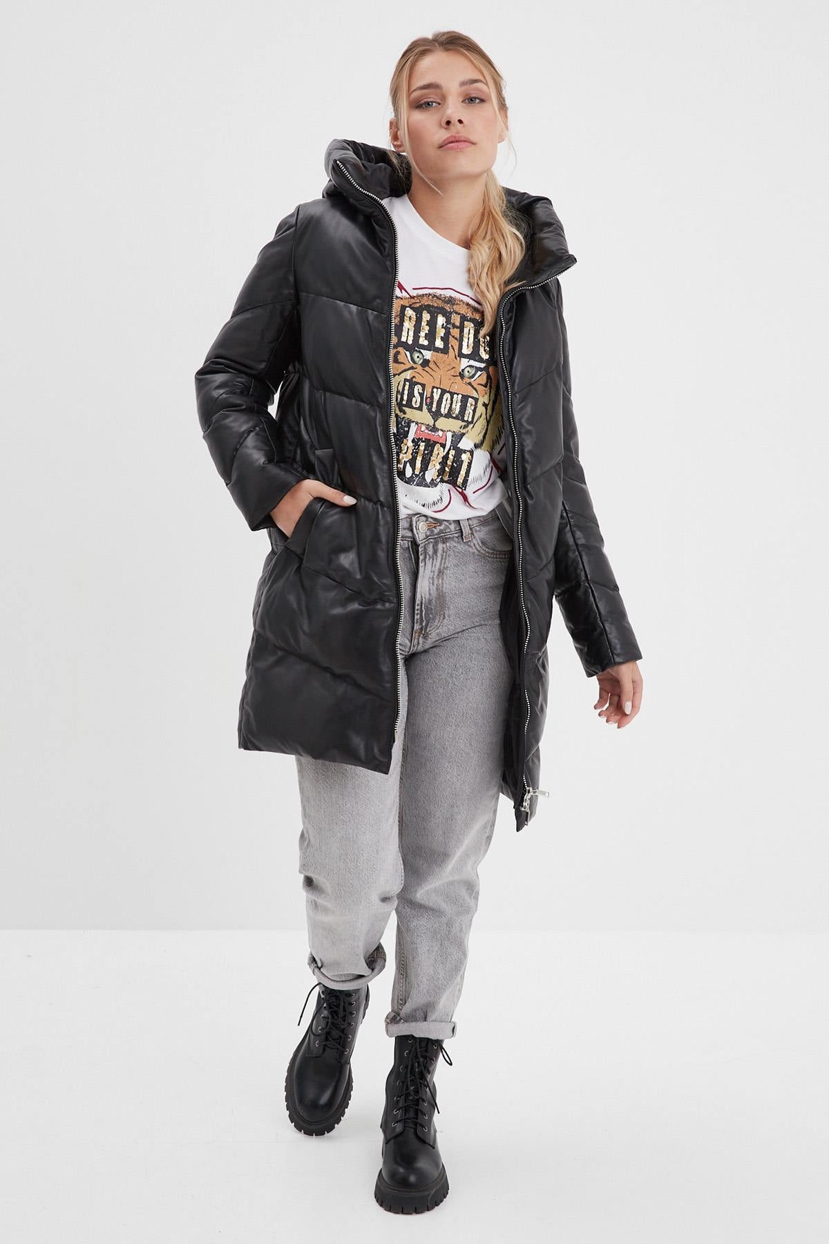 Veste Femme Rose Garden OLGAR SHEEP DELFI BLACK — vue 1