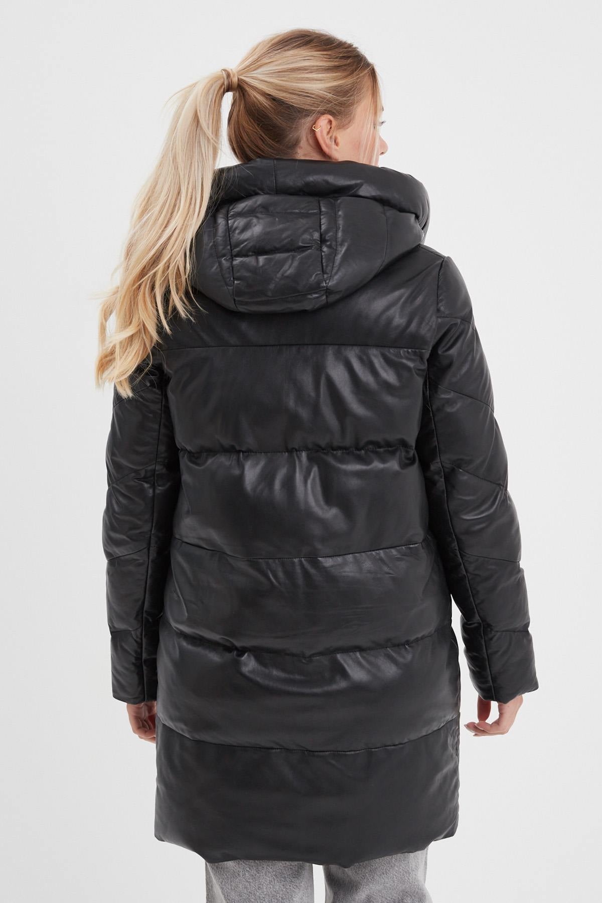 Veste Femme Rose Garden OLGAR SHEEP DELFI BLACK — vue 3