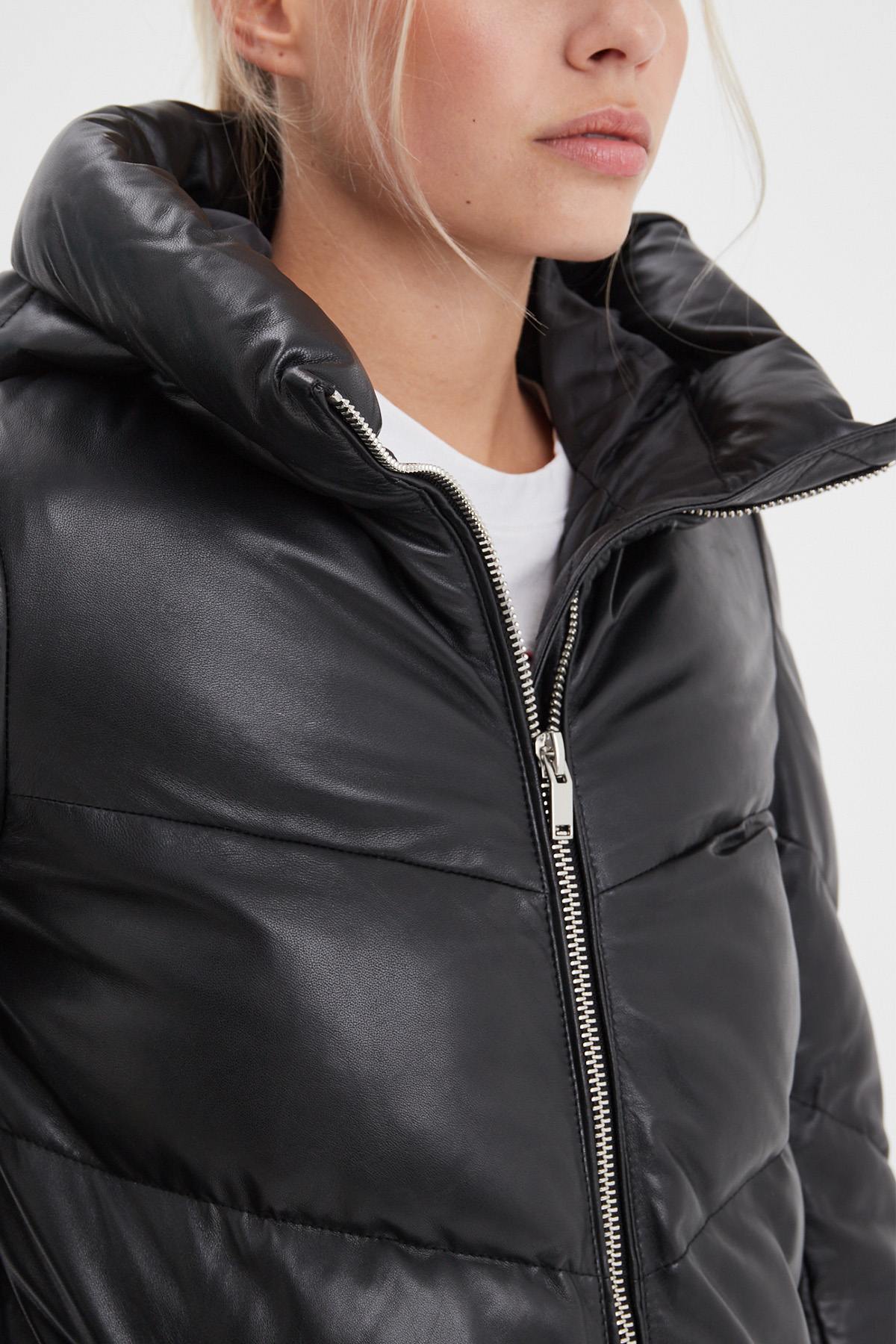 Veste Femme Rose Garden OLGAR SHEEP DELFI BLACK — vue 2