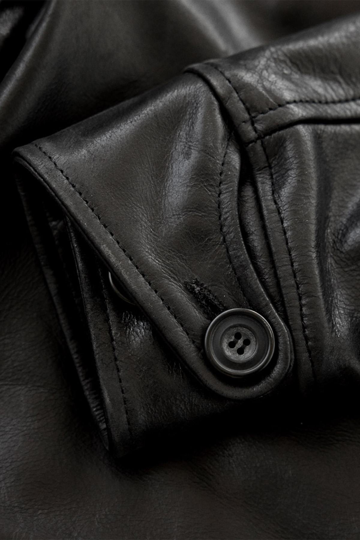 Giacche Uomo Avi Leather CAR COAT — vista 6