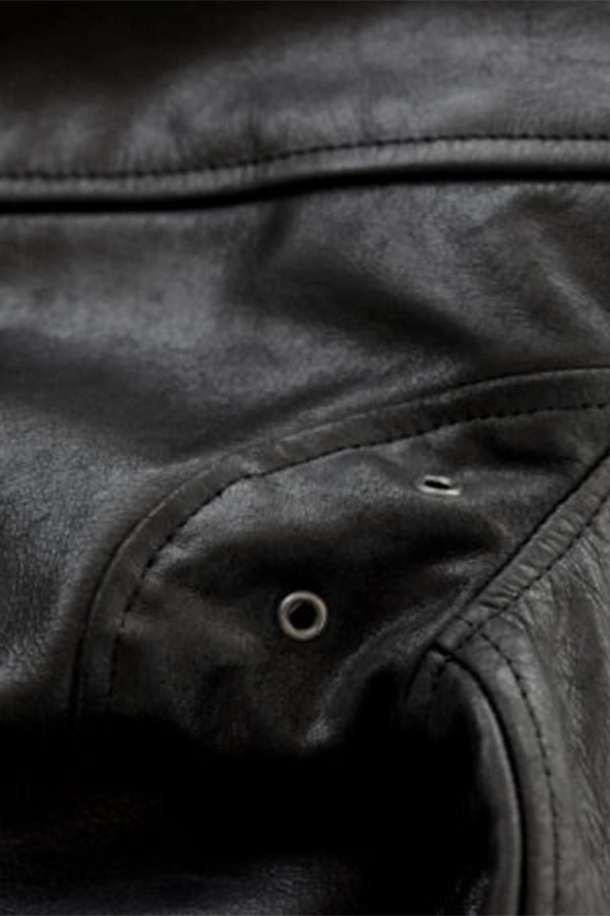 Giacche Uomo Avi Leather CAR COAT — vista 5