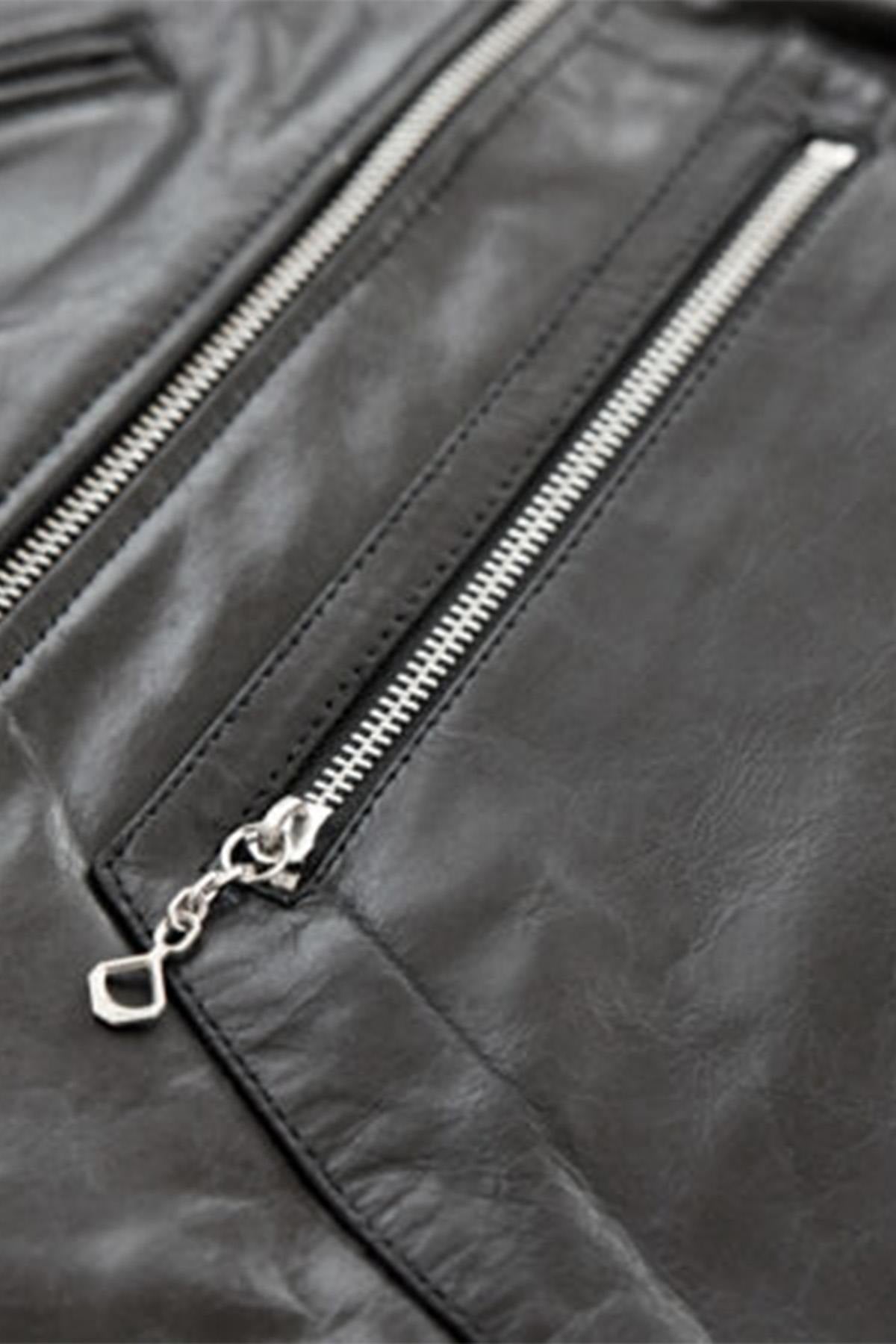 Giacche Uomo Avi Leather D-POCKET JACKET — vista 4