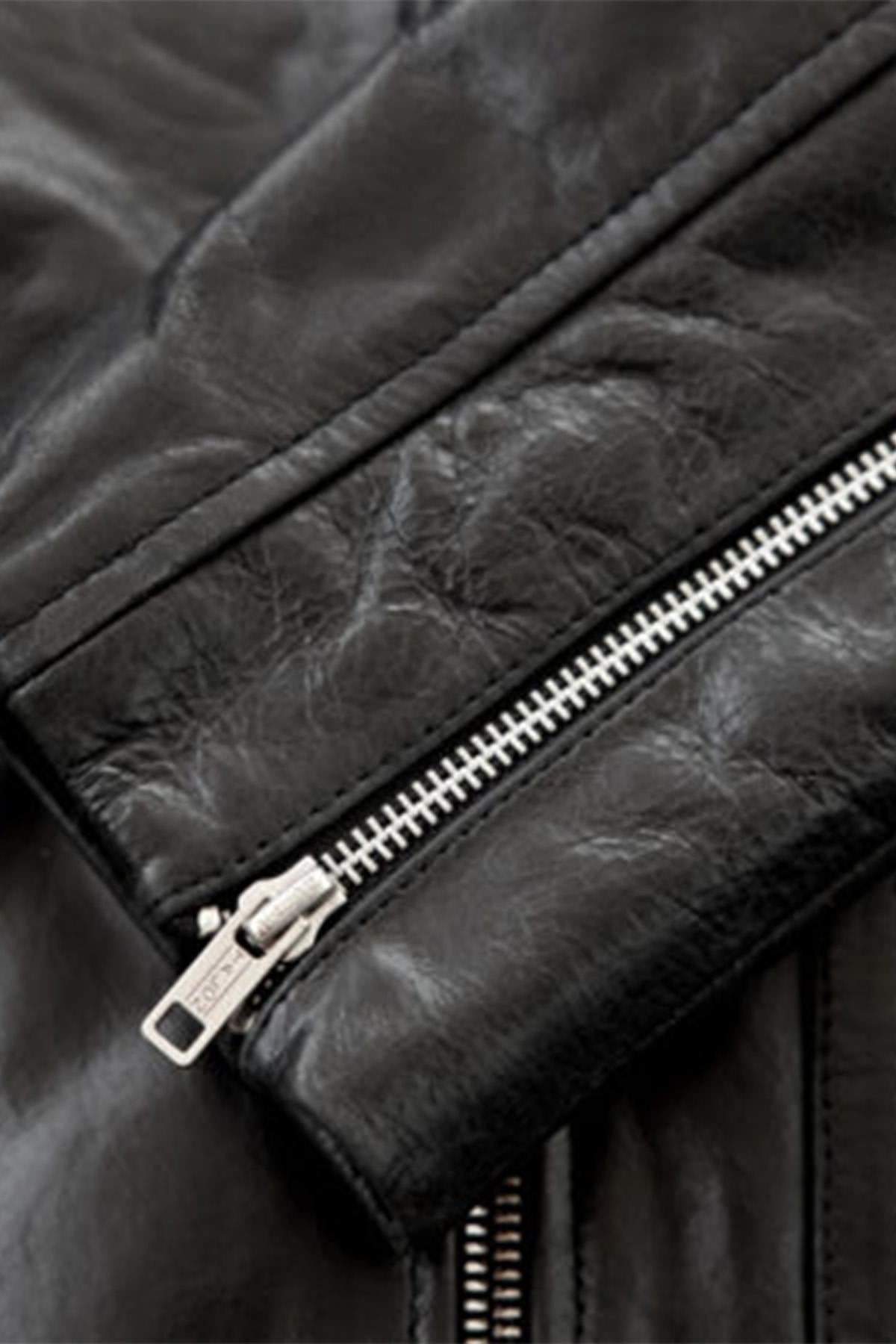Giacche Uomo Avi Leather D-POCKET JACKET — vista 6