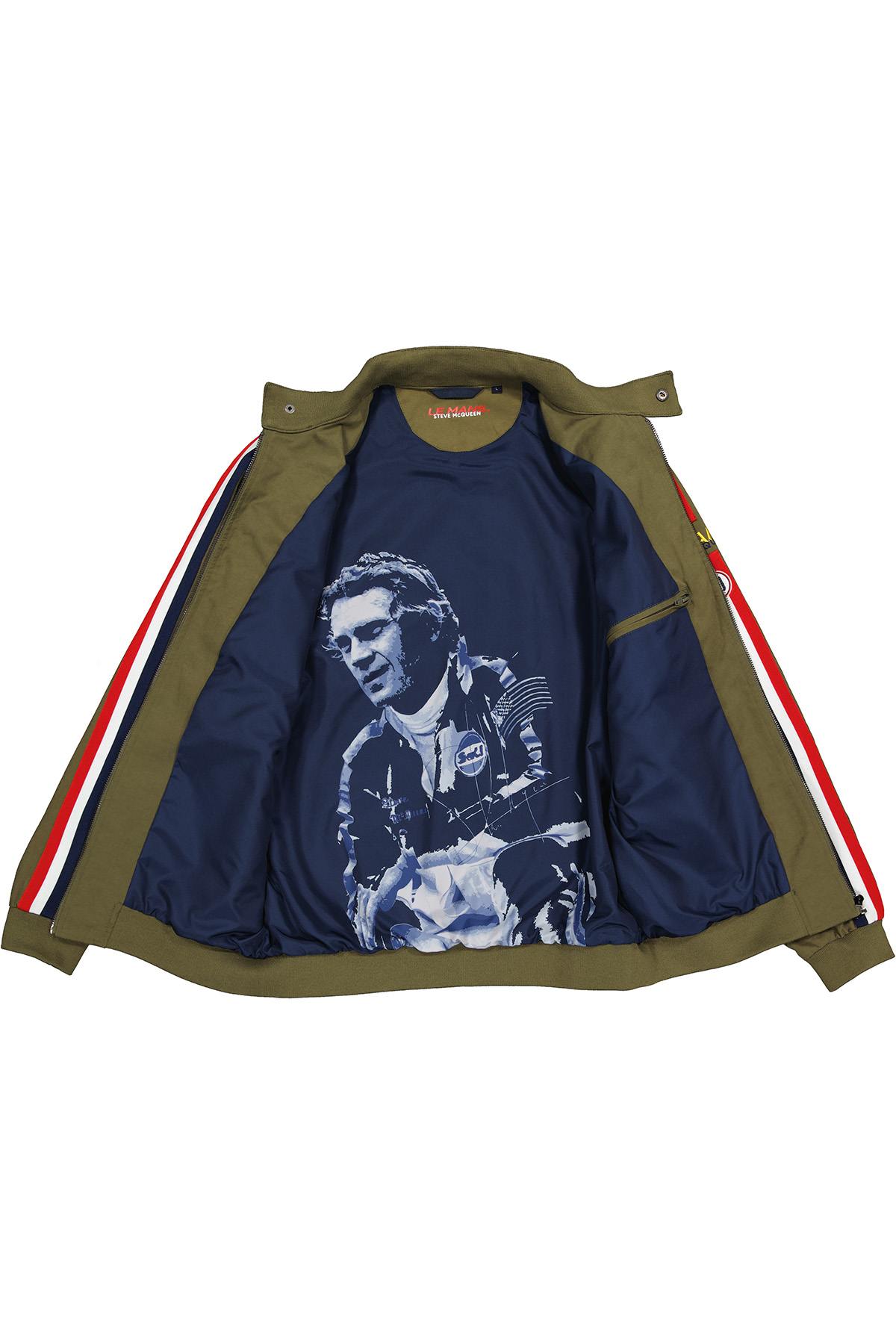 Herren Jacke Steve Mcqueen JAM01-324 KAKI — Ansicht 5