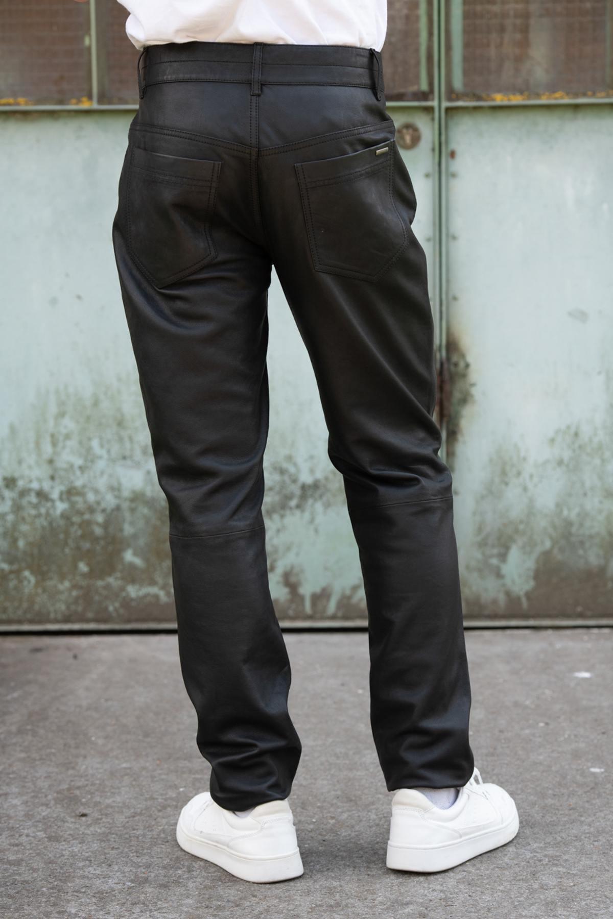 Pantalon Hombre Cityzen MENDOZA SHEEP VEG BLACK — vista 7