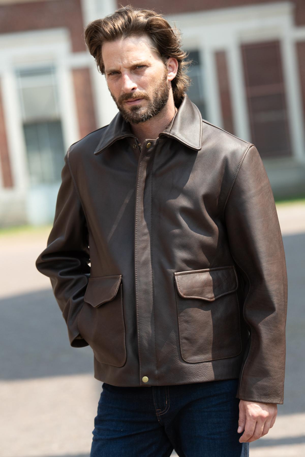 Cazadora Hombre Indiana Jones INDIANA JONES VINTAGE COWHIDE — vista 8