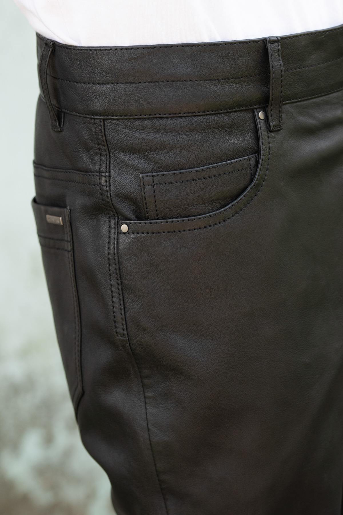 Pantalon Hombre Cityzen MENDOZA SHEEP VEG BLACK — vista 8