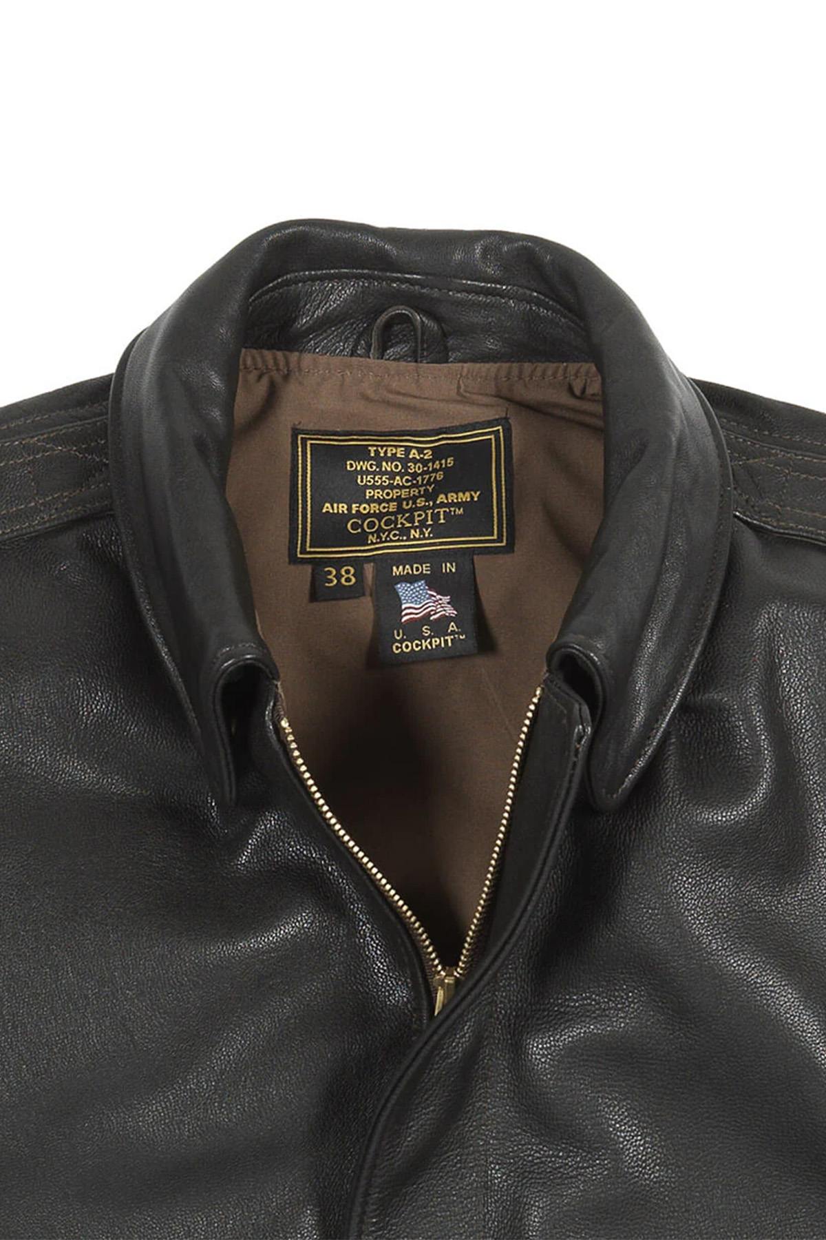 Giacche Uomo Cockpit Usa Z21V41 BROWN — vista 8