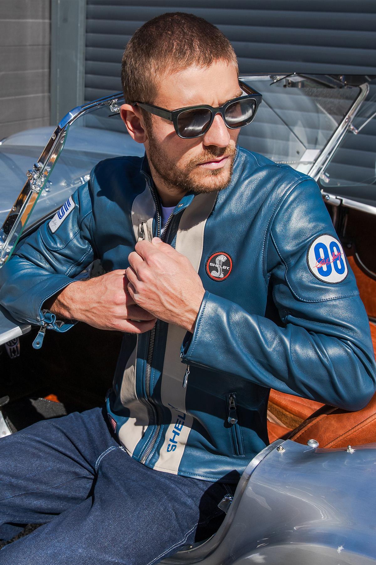 Chaqueta Hombre Carroll Shelby SHELBY MEN ROYAL BLUE — vista 2