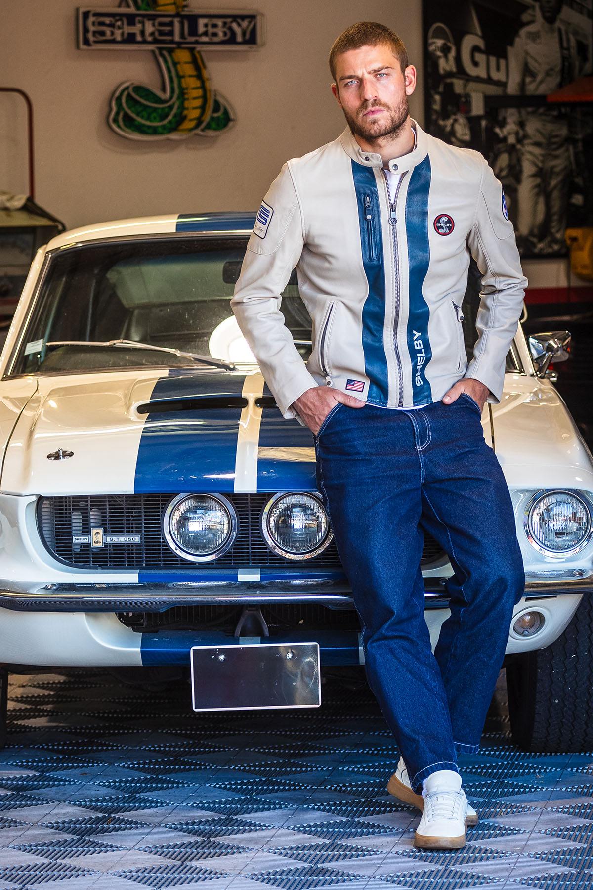 Chaqueta Hombre Carroll Shelby SHELBY MEN ECRU — vista 1
