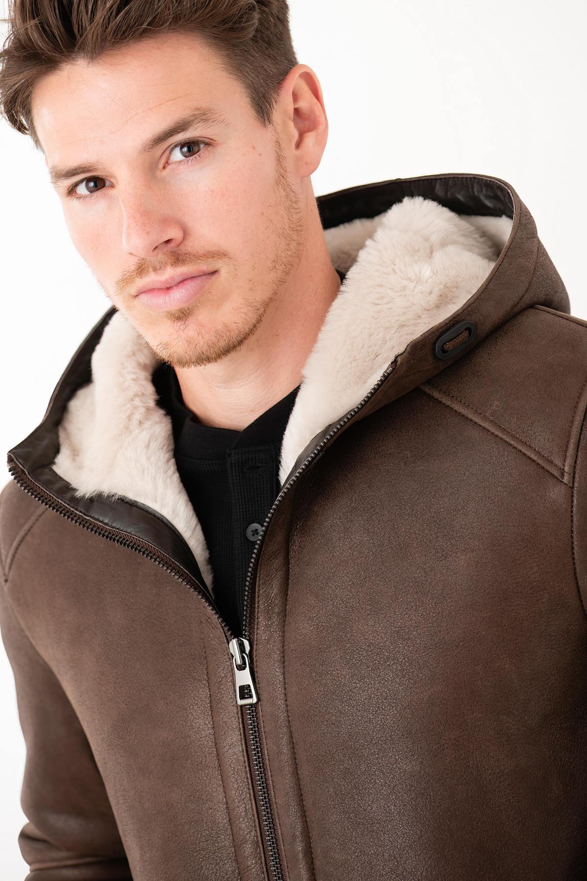 Herren Mantel Cityzen MILO MARRON — Ansicht 7