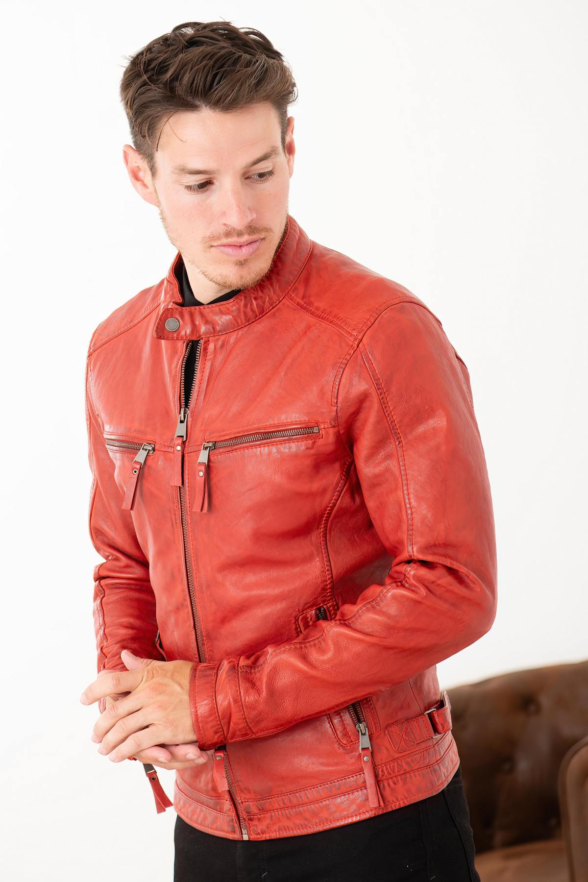 Herren Jacke Cityzen KANSAS RED — Ansicht 4