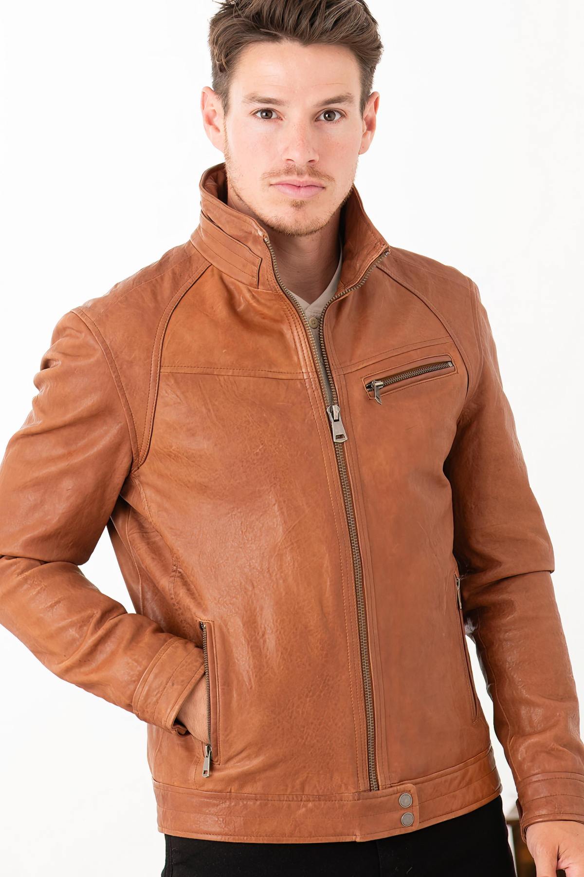 Giacche Uomo Cityzen WOLF EARTH TAN — vista 4