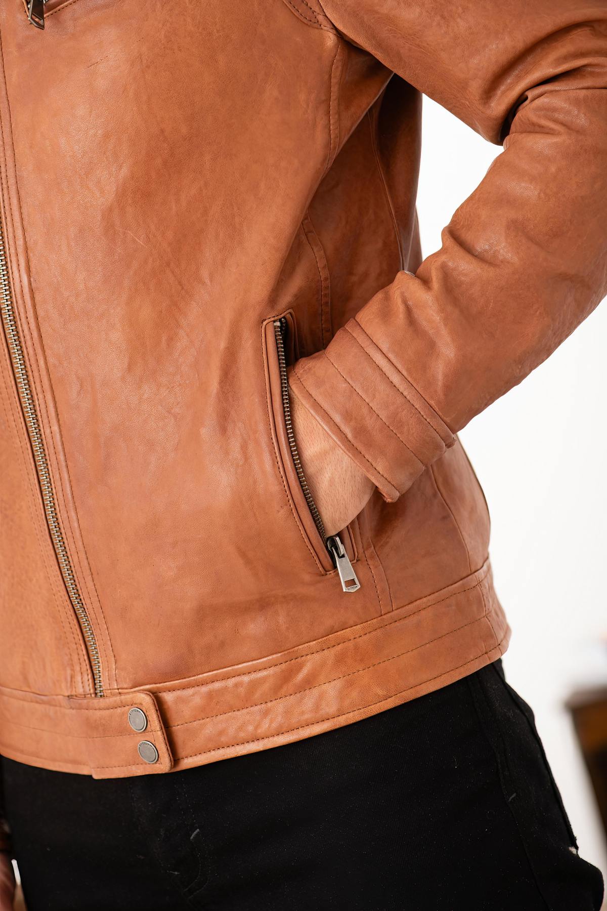 Giacche Uomo Cityzen WOLF EARTH TAN — vista 6