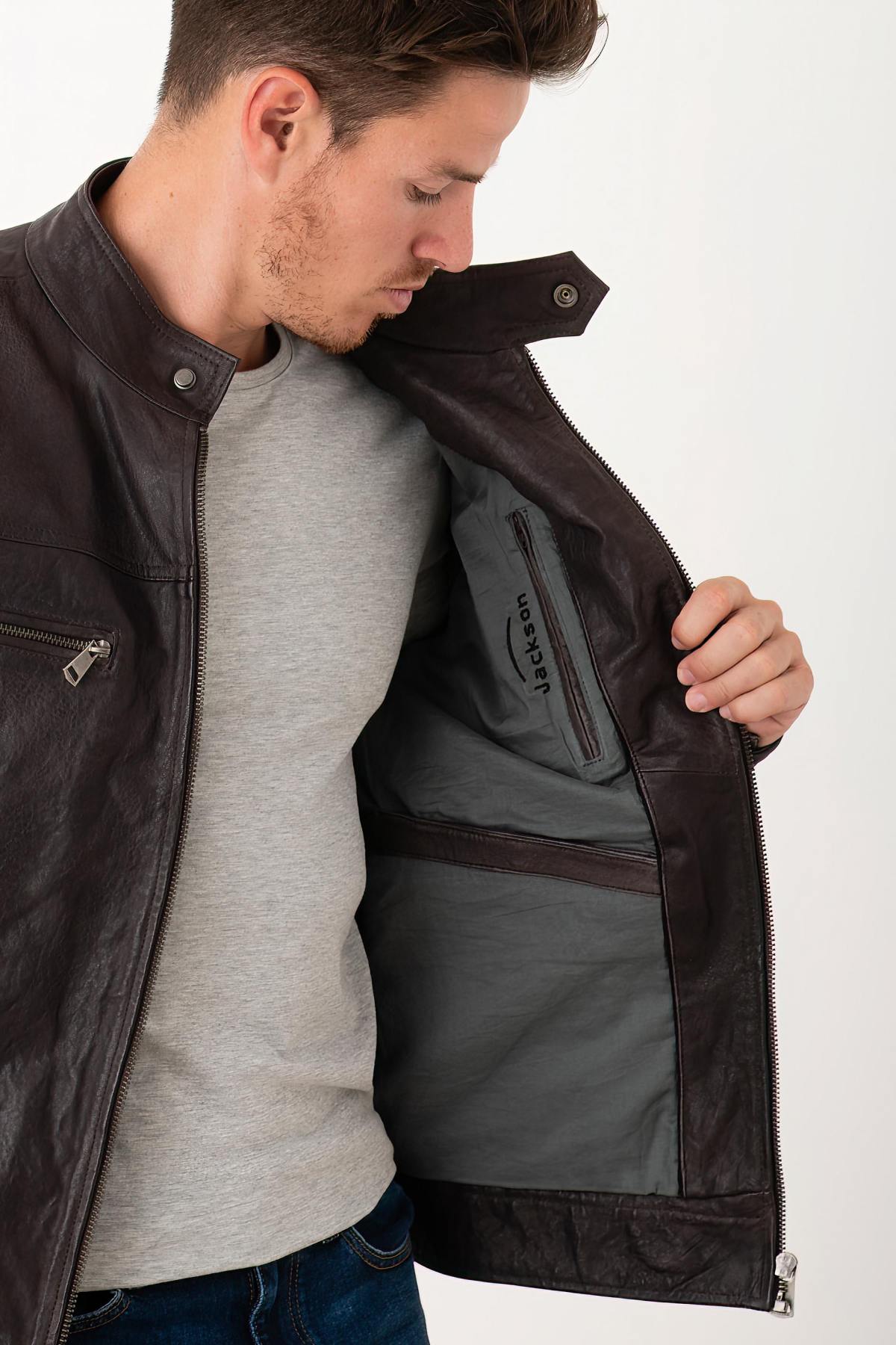 Herren Jacke Cityzen JACKSON EARTH BROWN — Ansicht 7