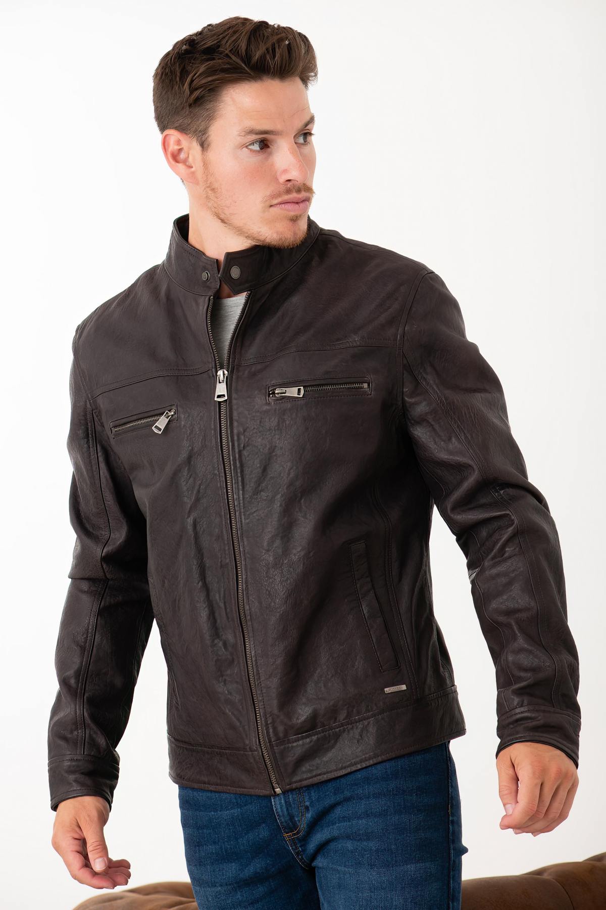 Herren Jacke Cityzen JACKSON EARTH BROWN — Ansicht 3