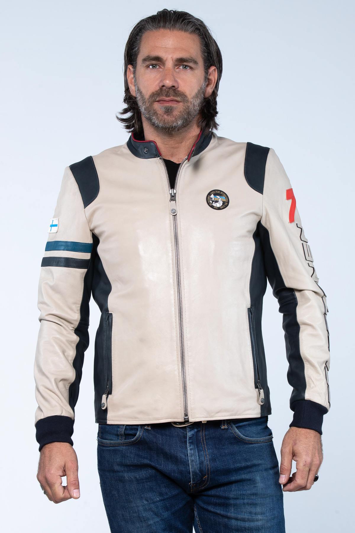 Blouson Homme Ari Vatanen ARI ECRU — vue 6