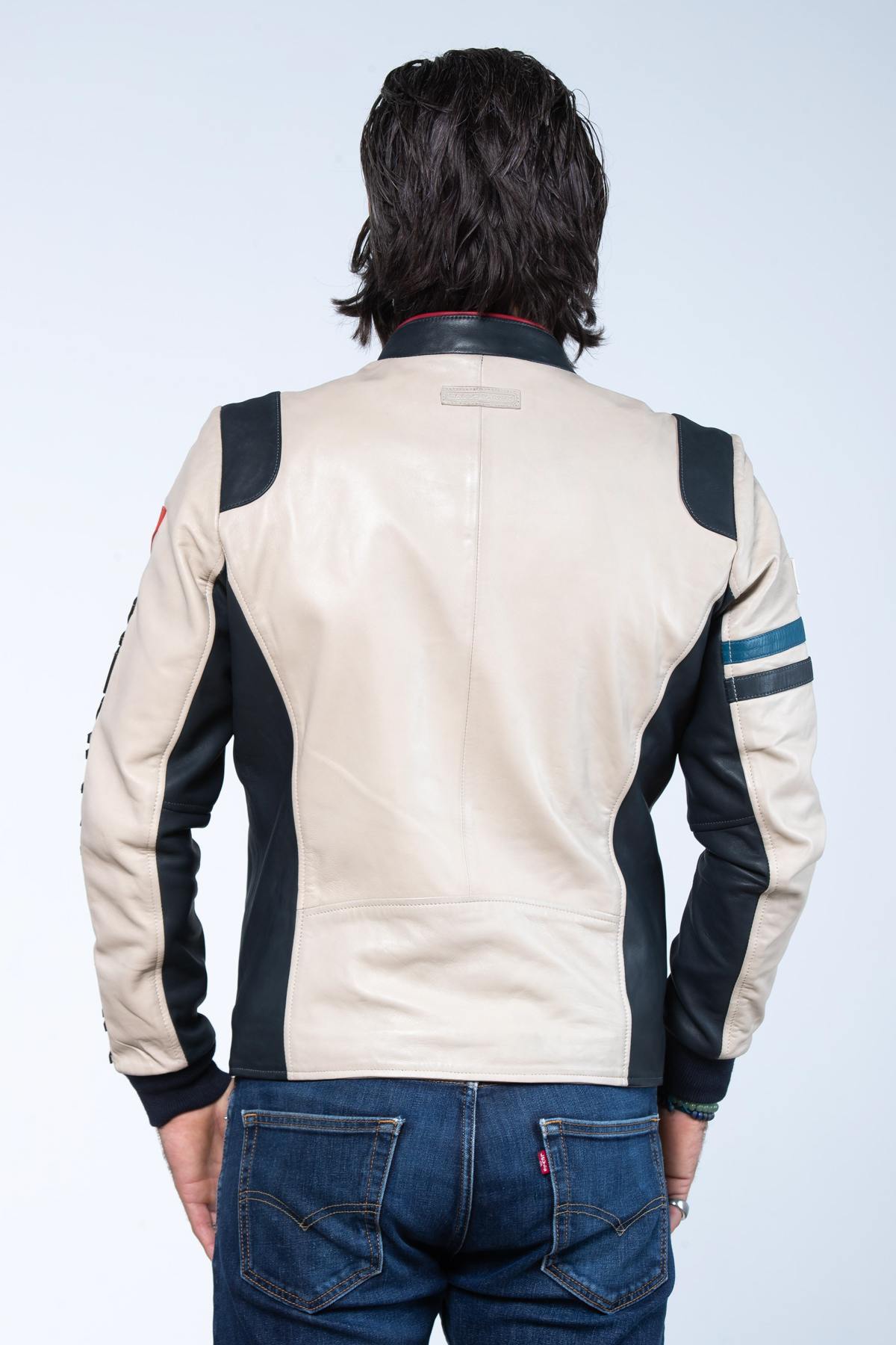 Blouson Homme Ari Vatanen ARI ECRU — vue 8