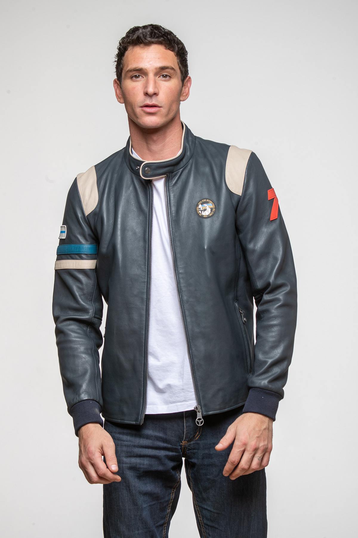 Herren Jacke Ari Vatanen ARI NAVY — Ansicht 9