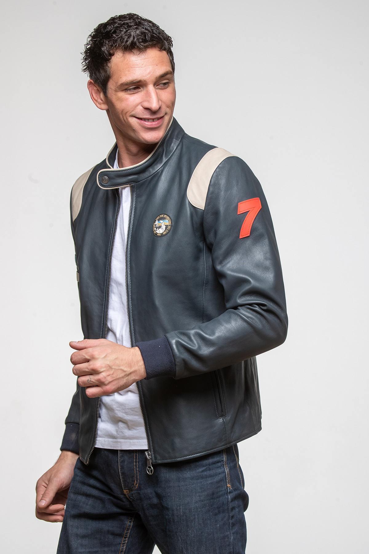 Herren Jacke Ari Vatanen ARI NAVY — Ansicht 5