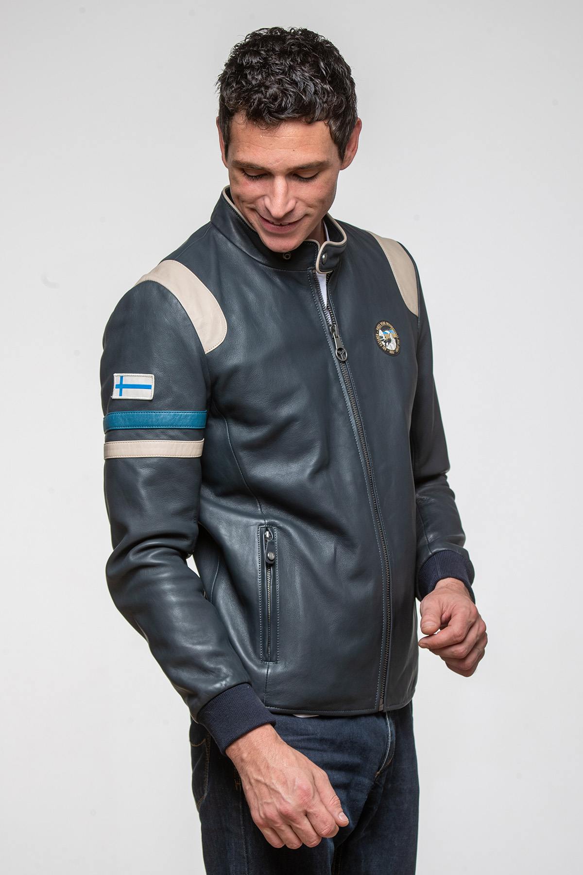 Herren Jacke Ari Vatanen ARI NAVY — Ansicht 8