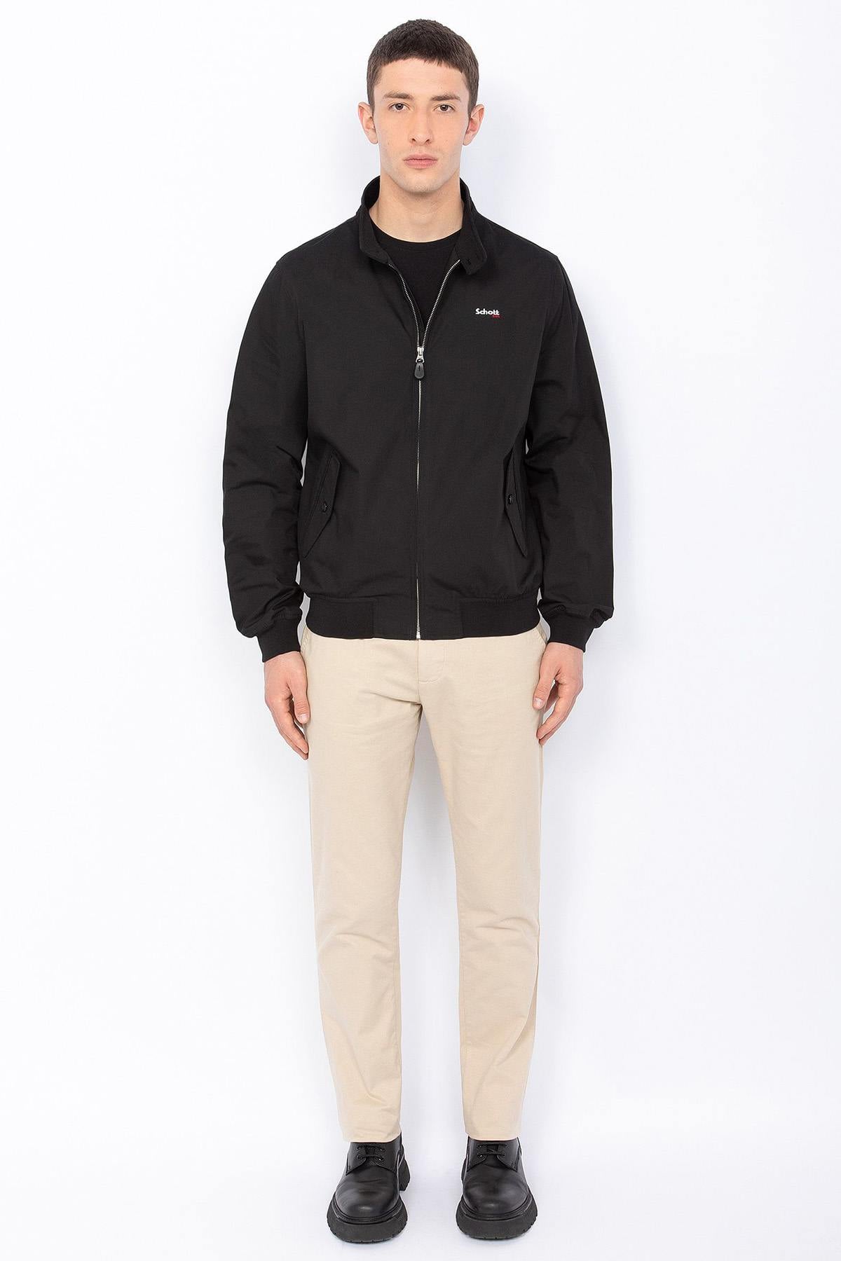 Herren Jacke Schott CABL1220 BLACK — Ansicht 6
