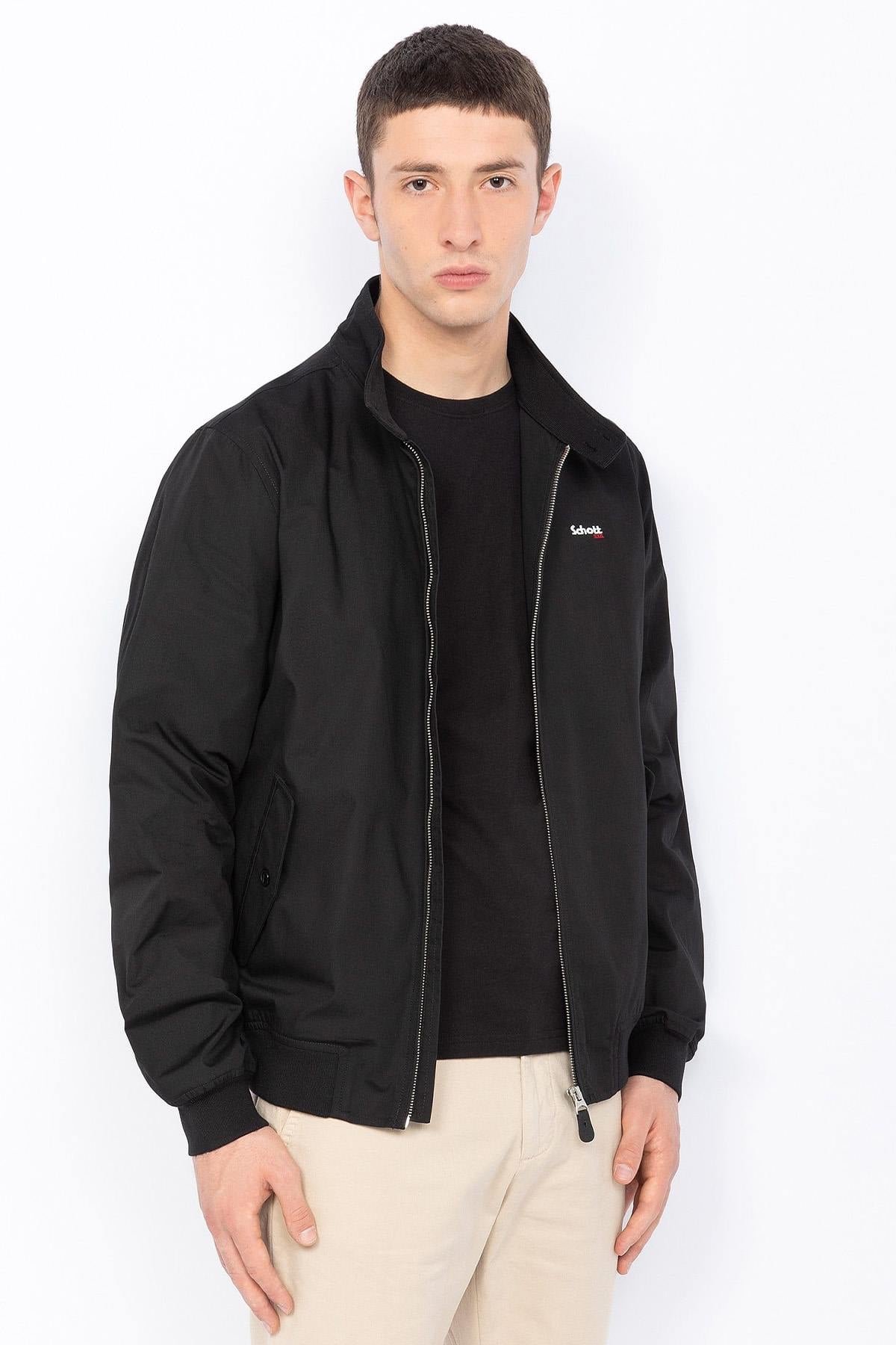 Herren Jacke Schott CABL1220 BLACK — Ansicht 3
