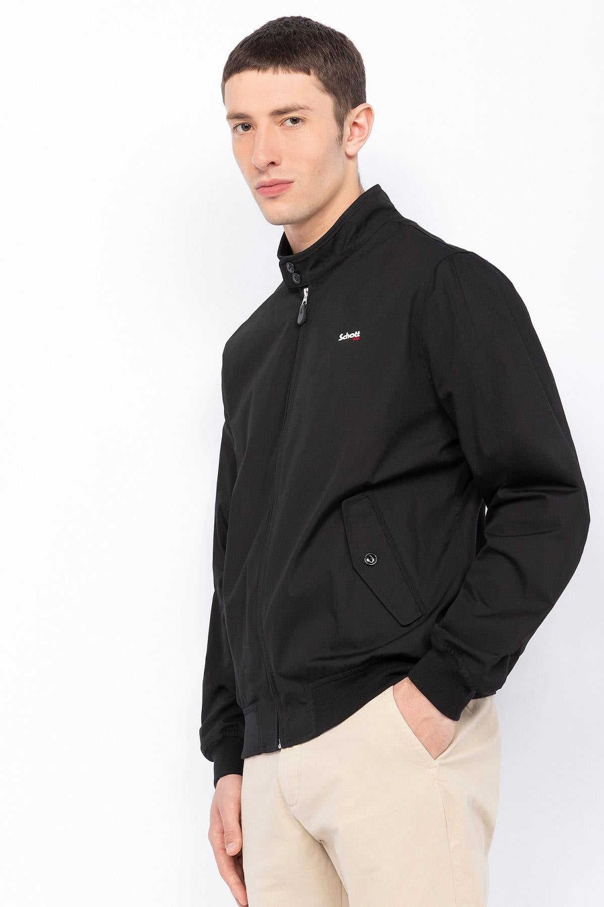 Herren Jacke Schott CABL1220 BLACK — Ansicht 5