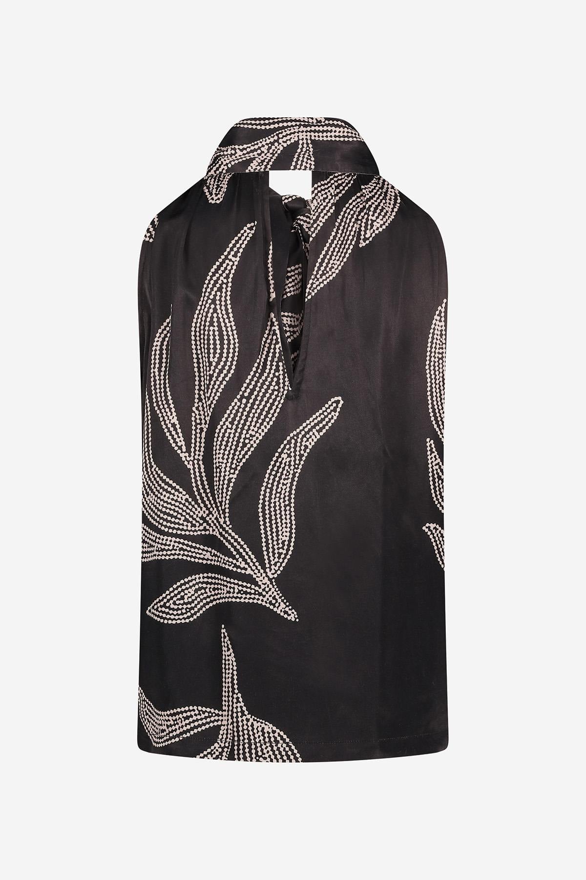 Camiseta Mujeres Ibana TANINA DOTTED LEAVES PRINT — vista 2